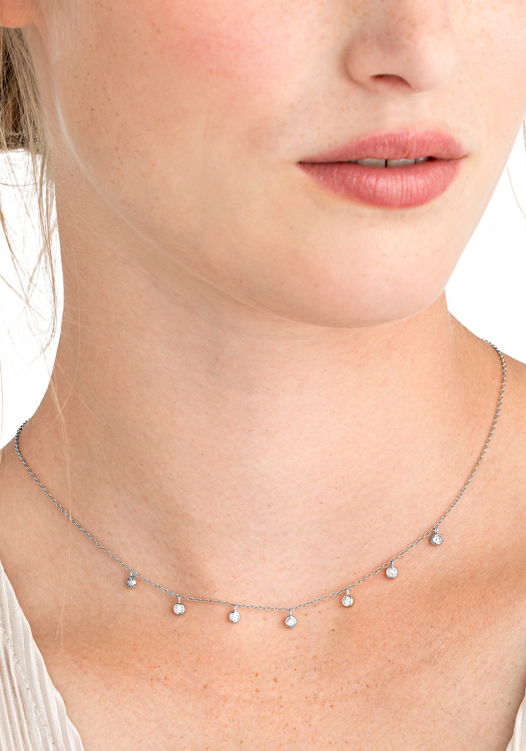 Noelani Kette mit Anhänger »2031975, 2031976«, mit Zirkonia (synth.)