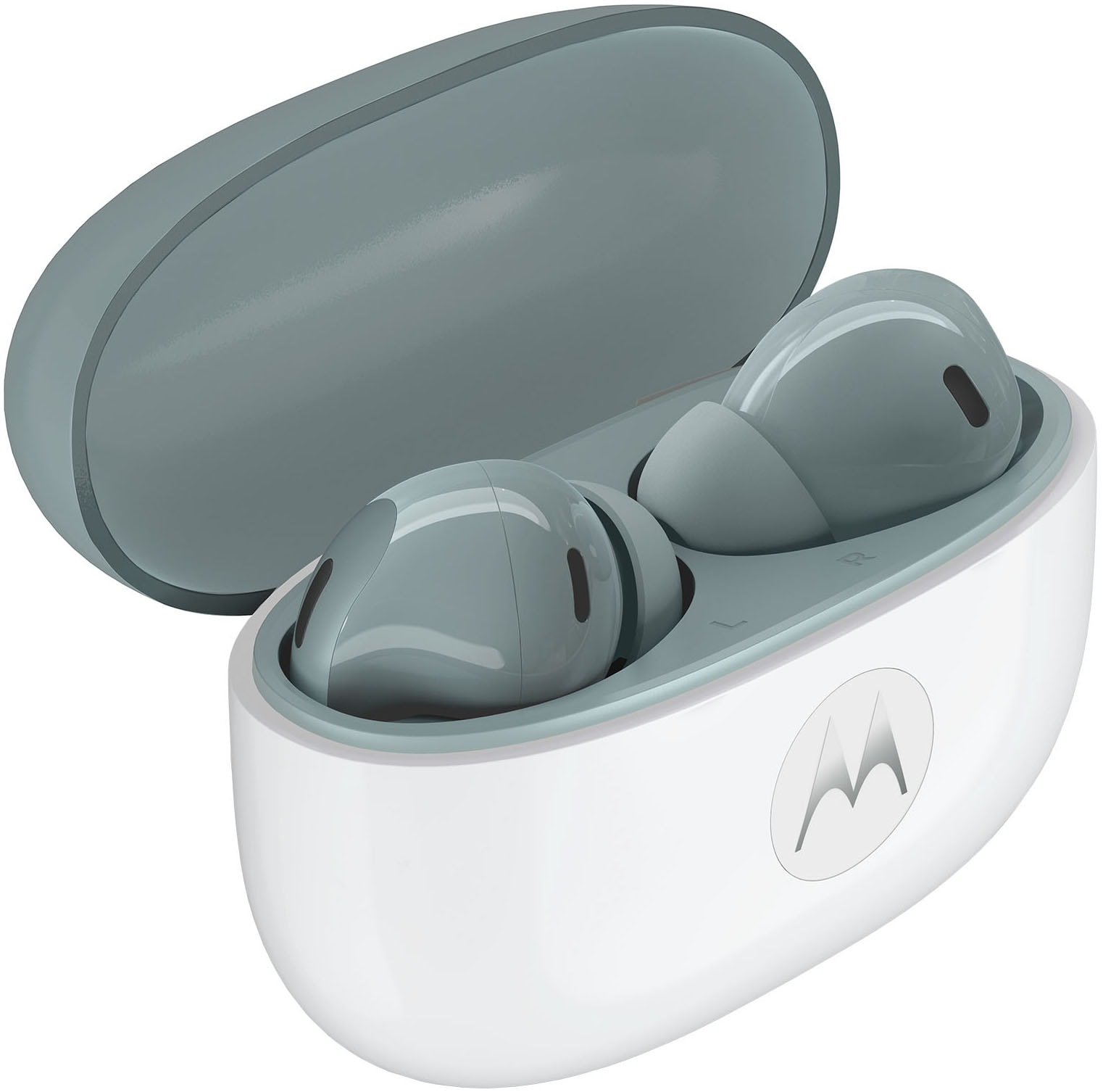 Motorola Bluetooth-Kopfhörer »moto buds 2« Bluetooth Active Noise Cancelling (ANC) | Freisprechfunktion | Hi-Res | Rauschunterdrückung | Transparenzmodus