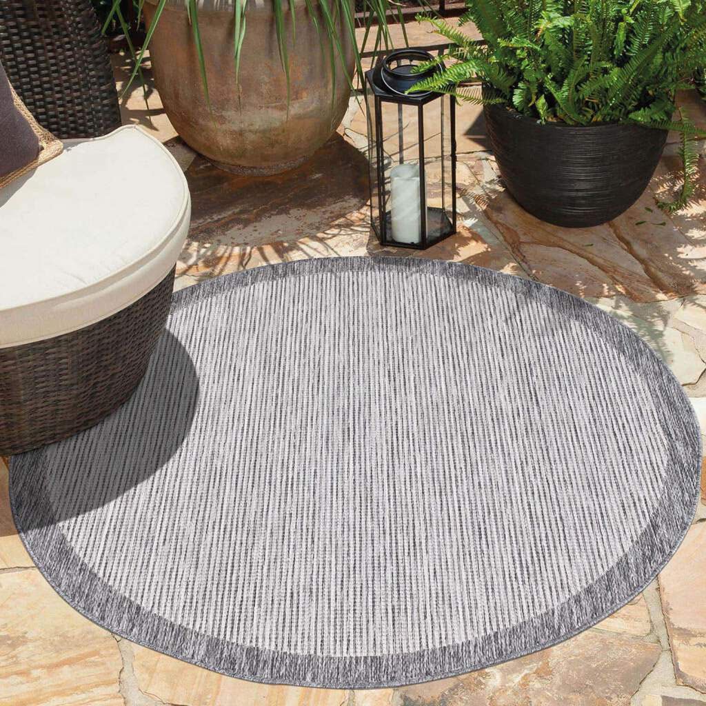 Carpet City Teppich »Outdoor«, rund, UV-beständig, Flachgewebe, auch in quadratischer  Form erhältlich online bei OTTO