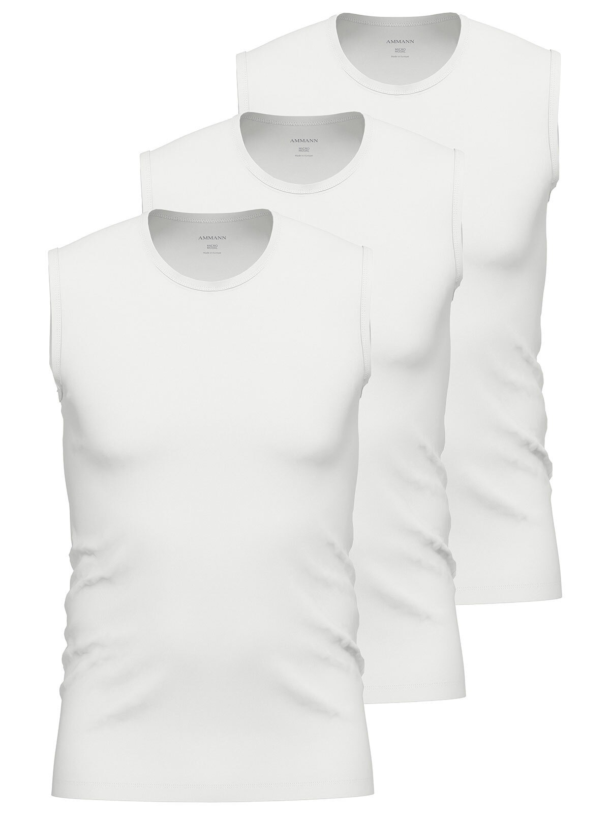 Ammann Achselhemd »3er Pack Tank Top Day Modern / Micro Modal«, (Spar-Pack, 3 Stück St.)