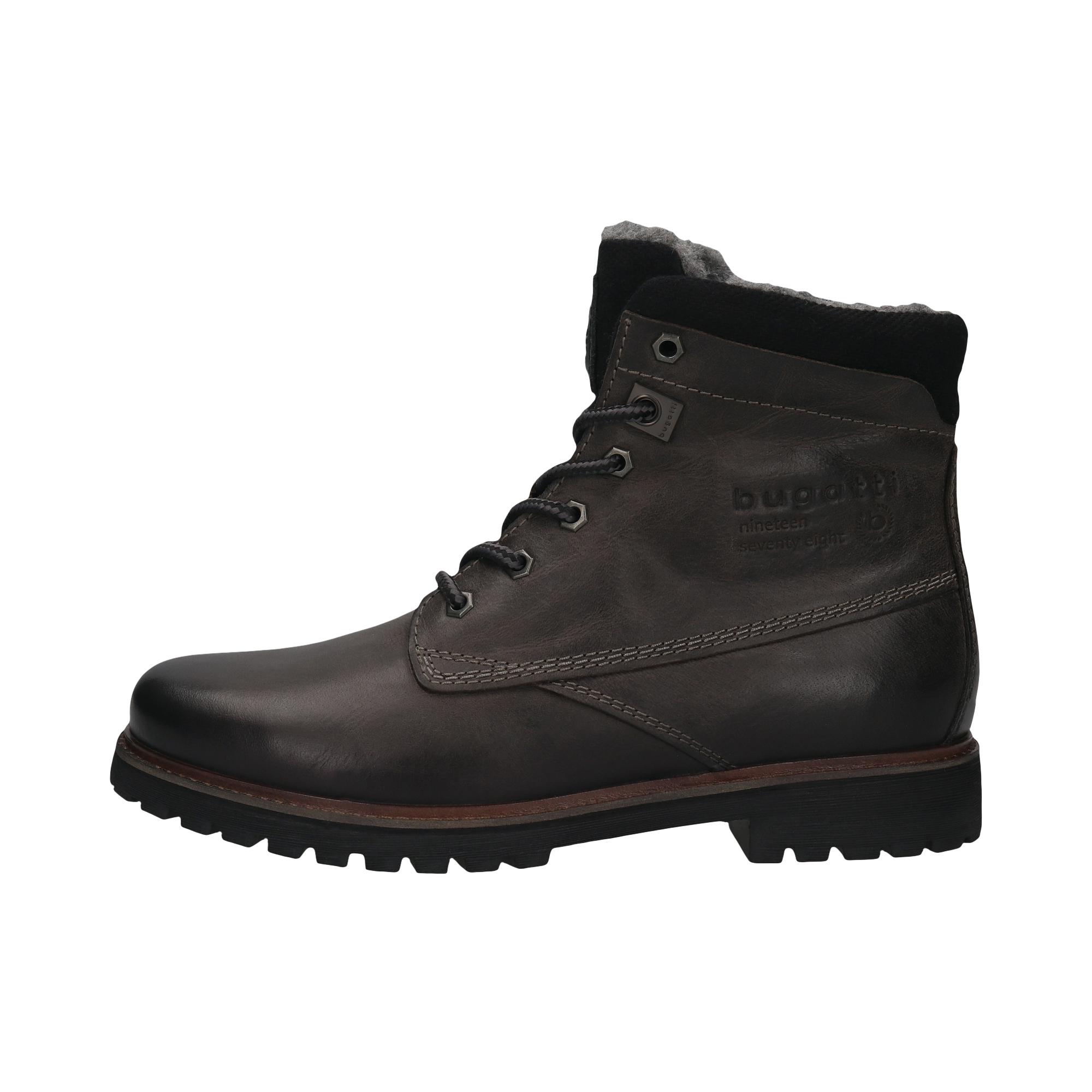 bugatti Winterboots  Schnürstiefel, Herrenboots mit Warmfutter