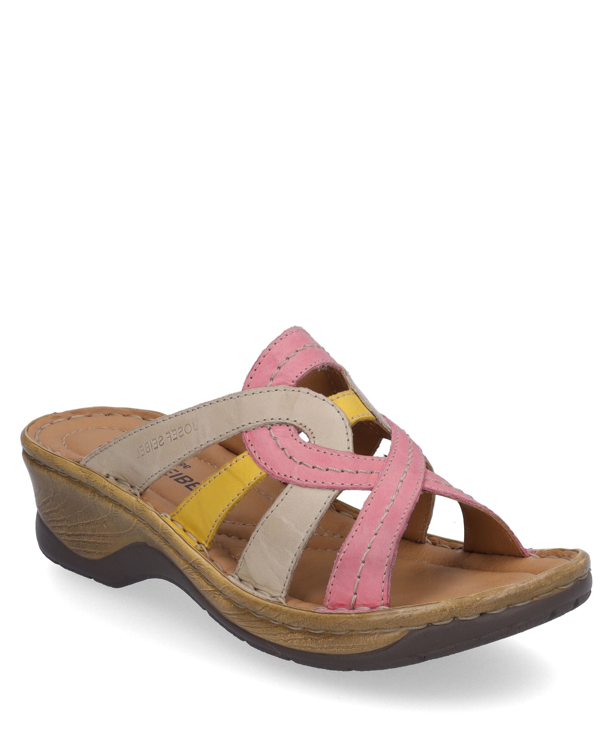 Josef Seibel Clog »Catalonia 01, pink-multi«