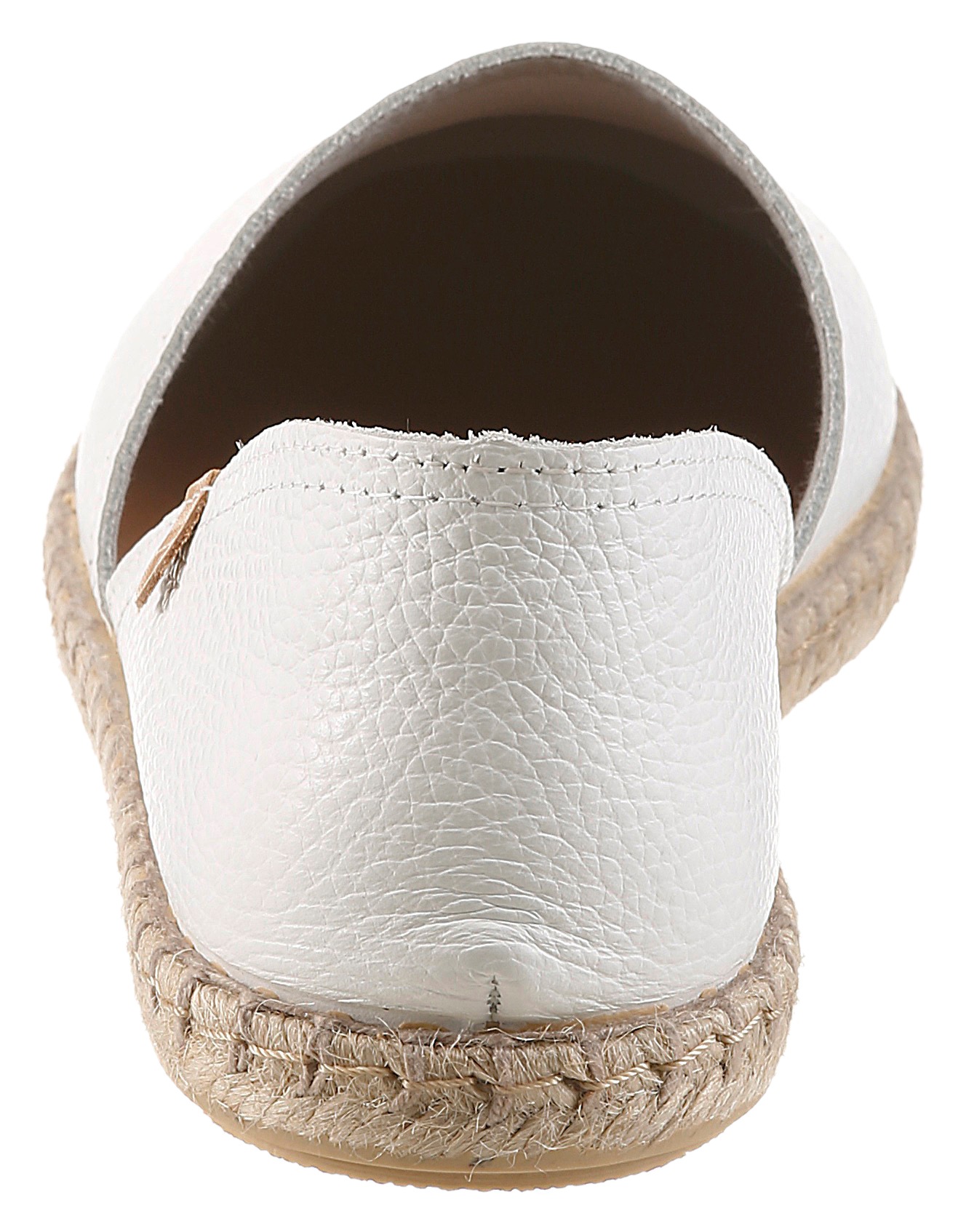 VERBENAS Espadrille »CARMEN«  Slipper, Sommerschuh, Urlaubsschuh, Flat mit Rahmennaht