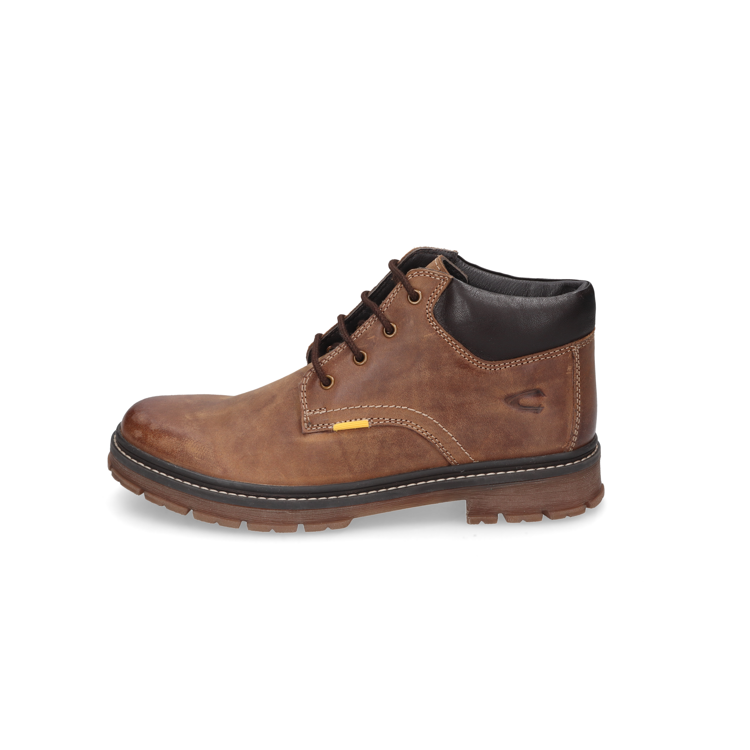 camel active Schnürboots  Schnürstiefelette, Herbst-Boots mit Profilsohle