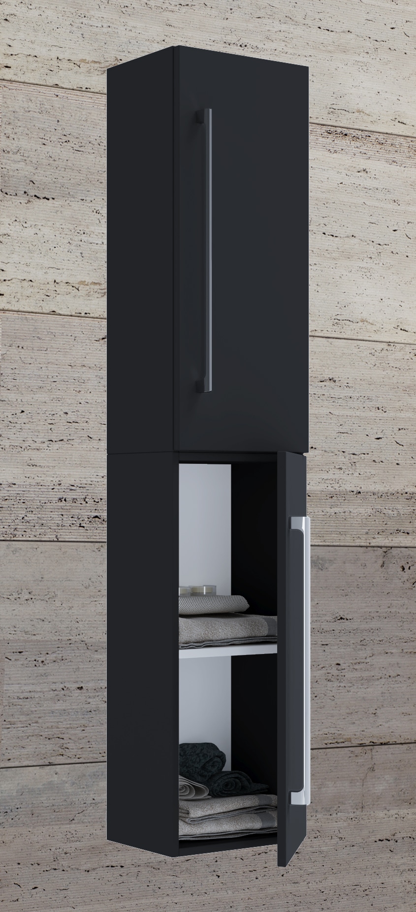 VCM Hochschrank »Holz Badmöbel Bad Hochschrank Badschrank Badinos 2«