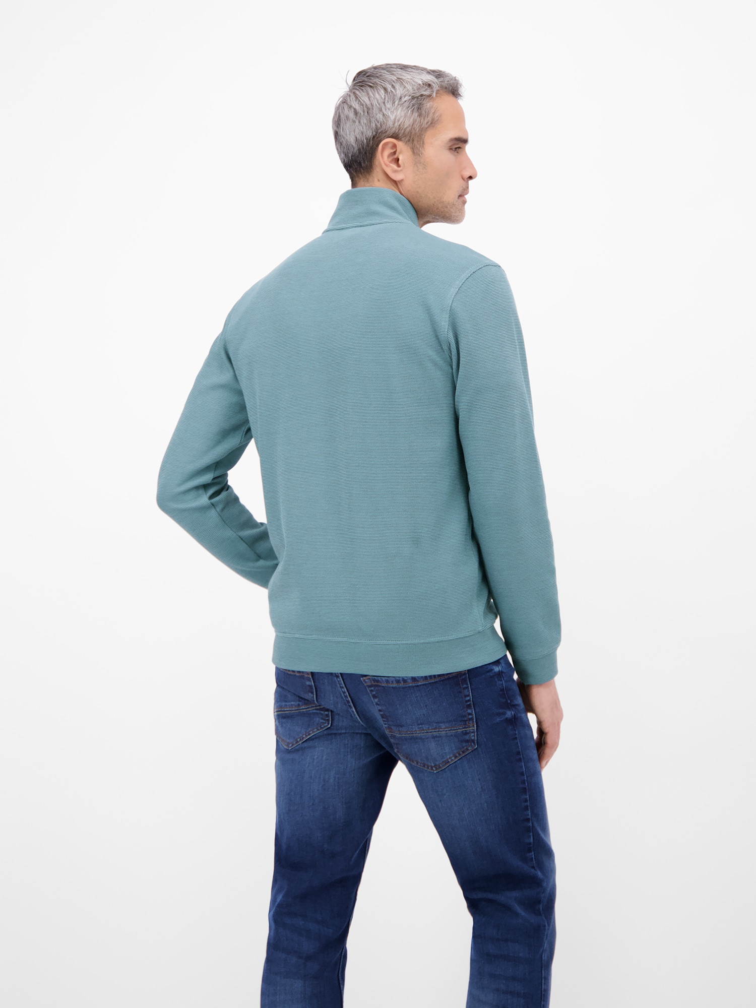 LERROS Sweatjacke »Sweatjacke aus Baumwollmischgewebe«