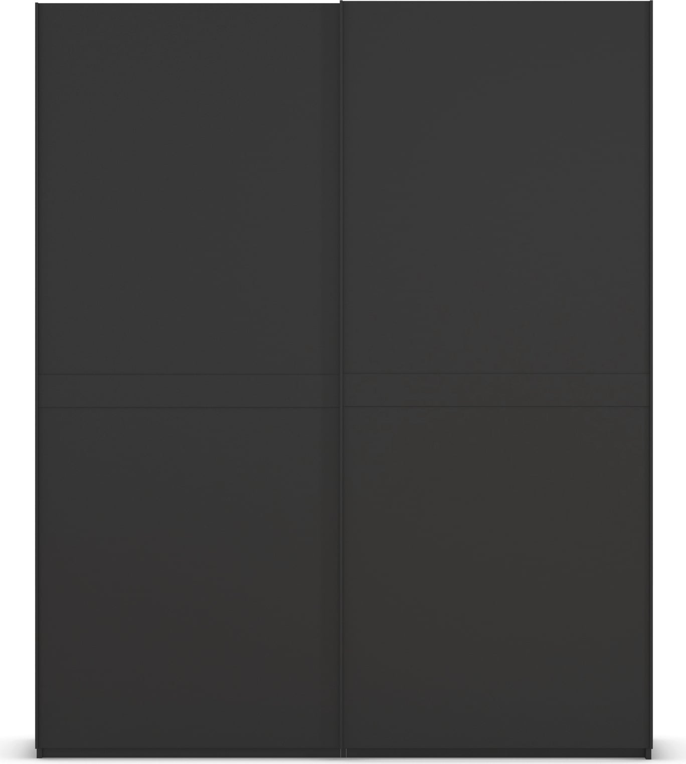 rauch Schwebetürenschrank »Kleiderschrank Schrank Garderobe Schlafzimmerschrank SCALE-LINE«, edle Optik mit Bauchbinde in Korpusfarbe Dekorfront MADE IN GERMANY
