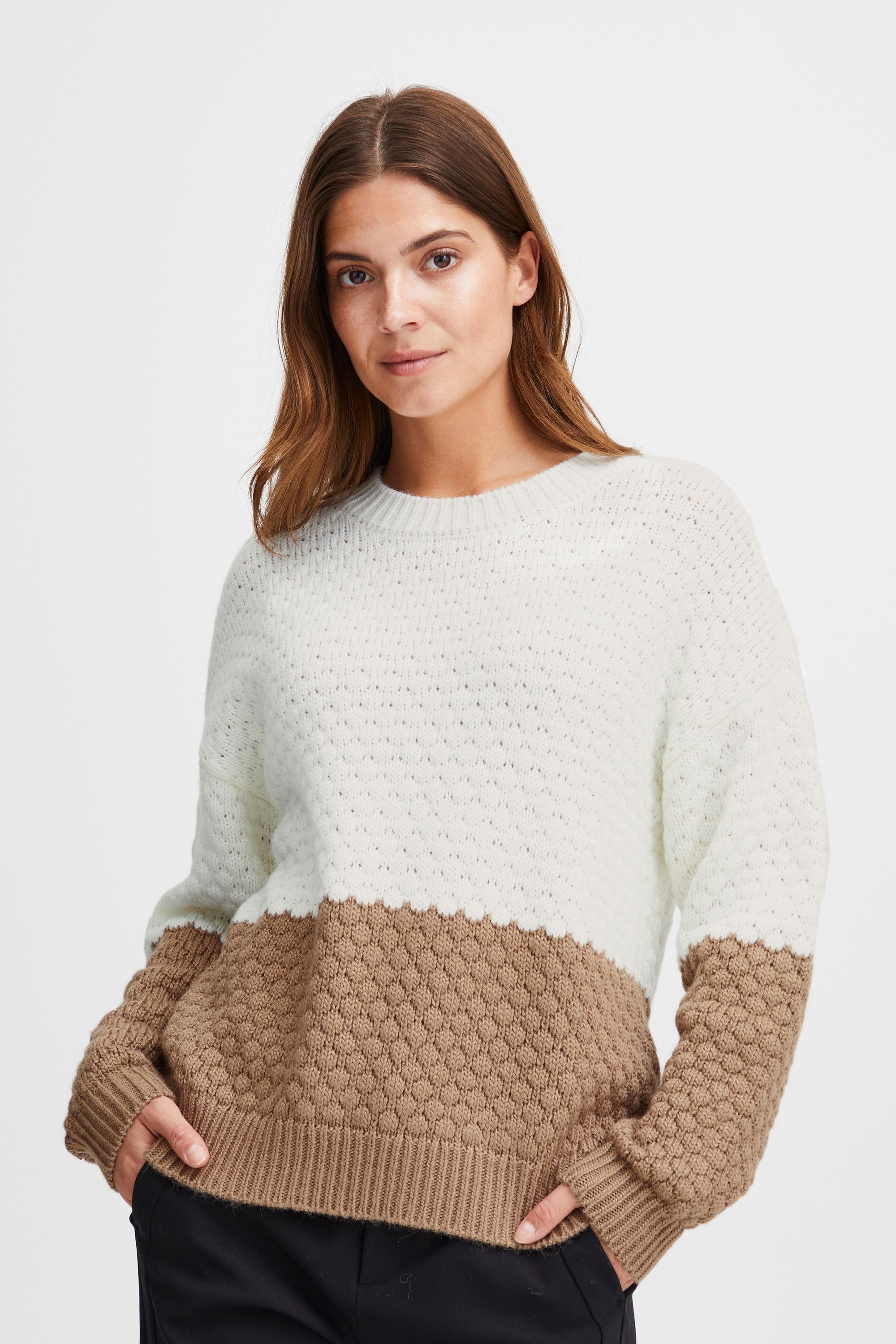 fransa Strickfleece-Pullover »Strickpullover FRLindsy«