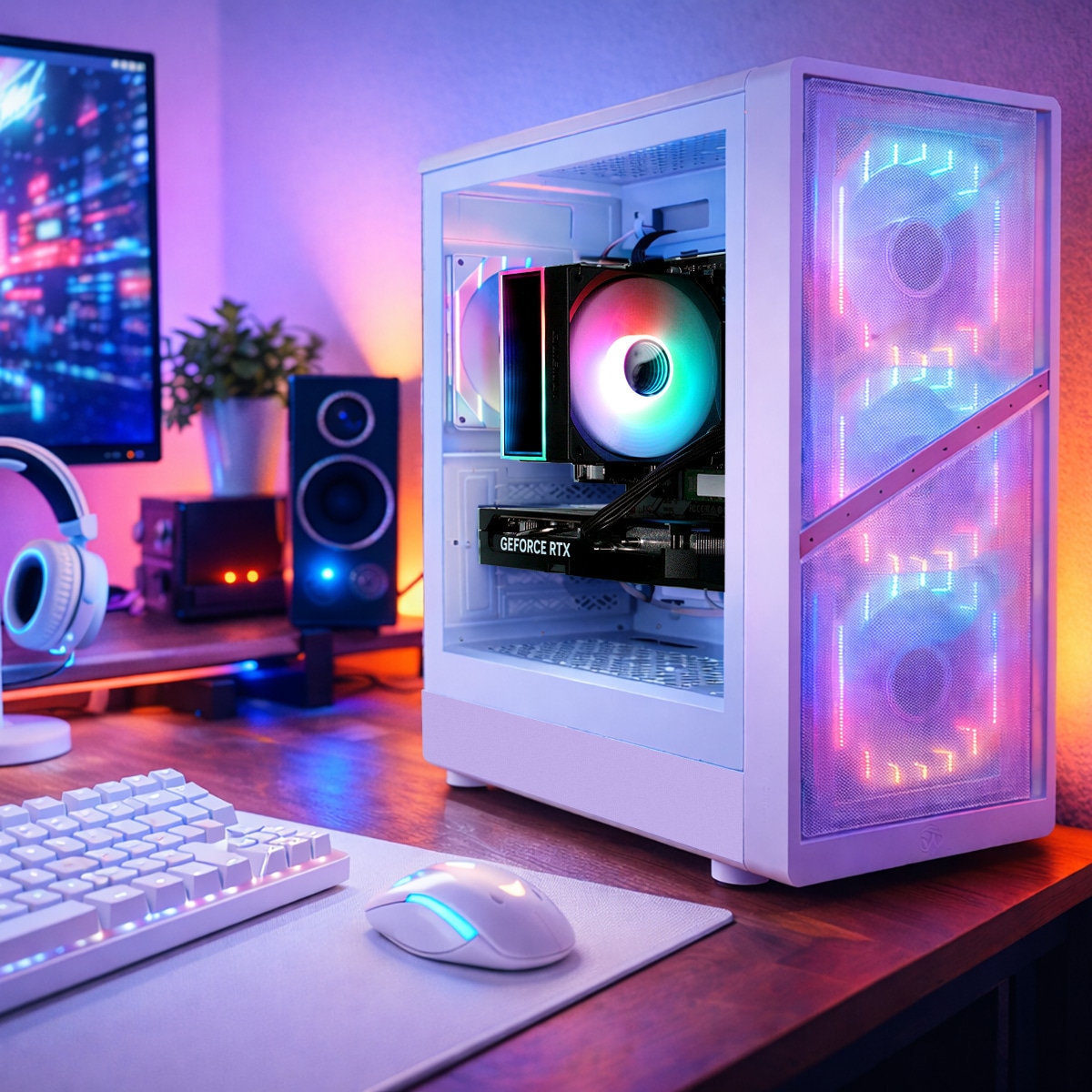 GAMEMAX Gaming-PC »AERIS MW 8120 AMD Ryzen 5 5500 16GB 480GB SSD RTX 5060« Windows 11