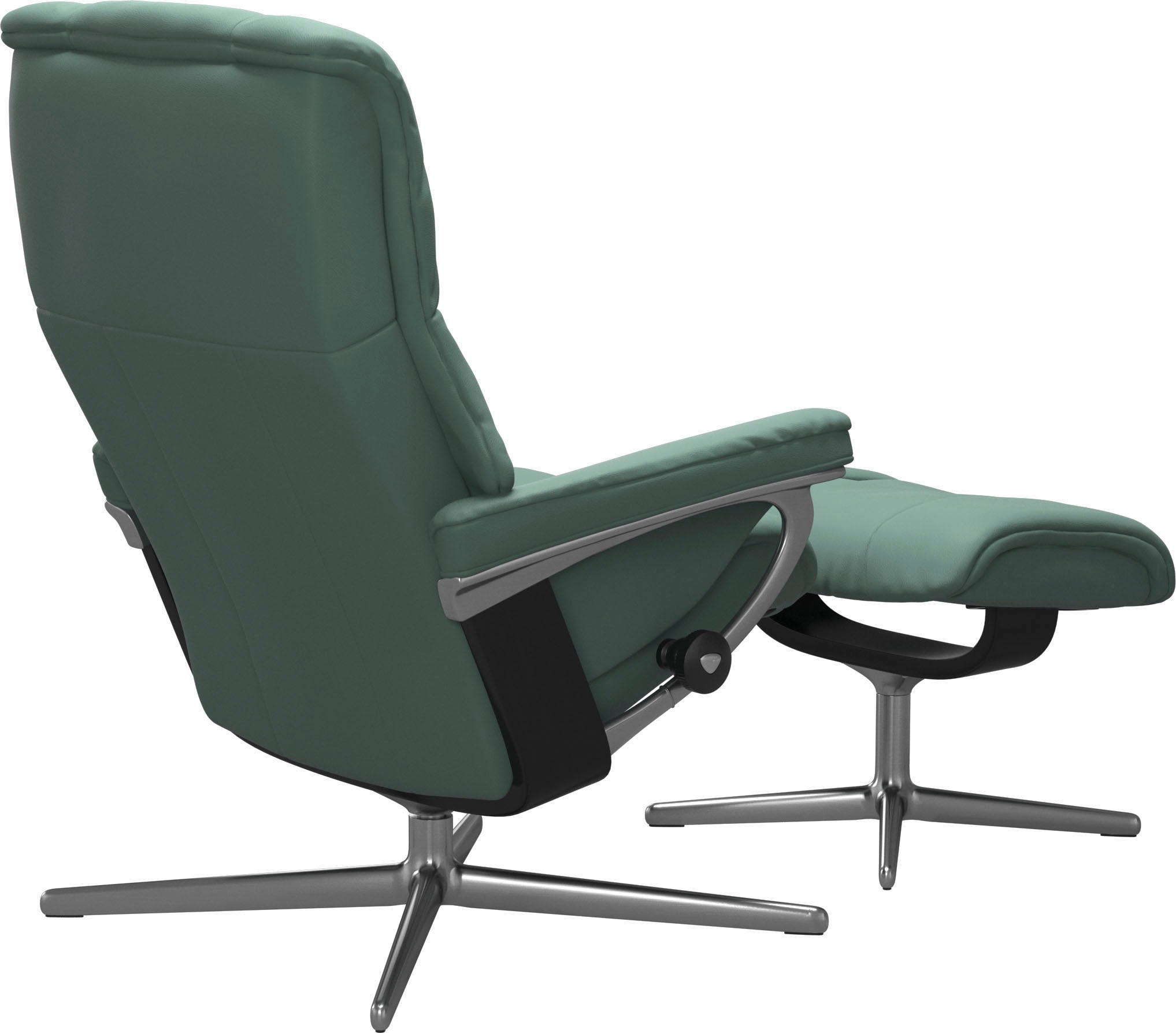Stressless® Relaxsessel »Mayfair«, mit Cross Base, Größe S, M & L, Holzakzent Schwarz