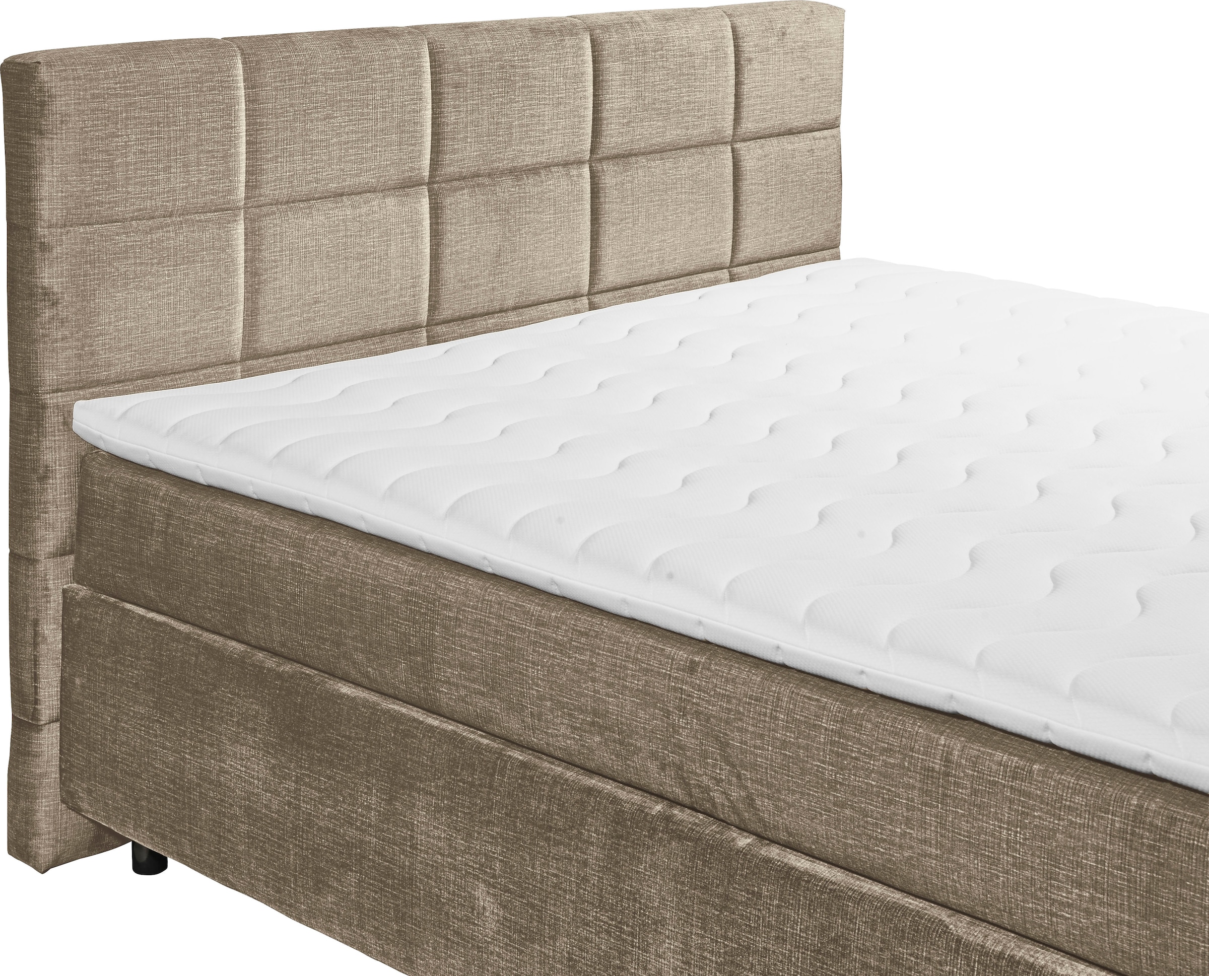 ED EXCITING DESIGN Boxspringbett »Navarra«, wahlweise mit Matratze