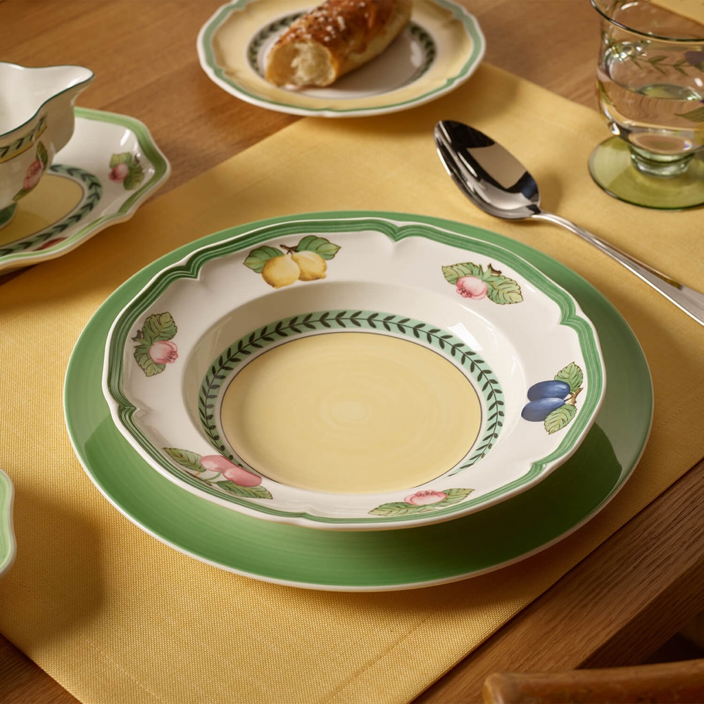 Villeroy & Boch Suppenteller »Suppenteller French Garden Fleurence ø 22,8 cm bunt«