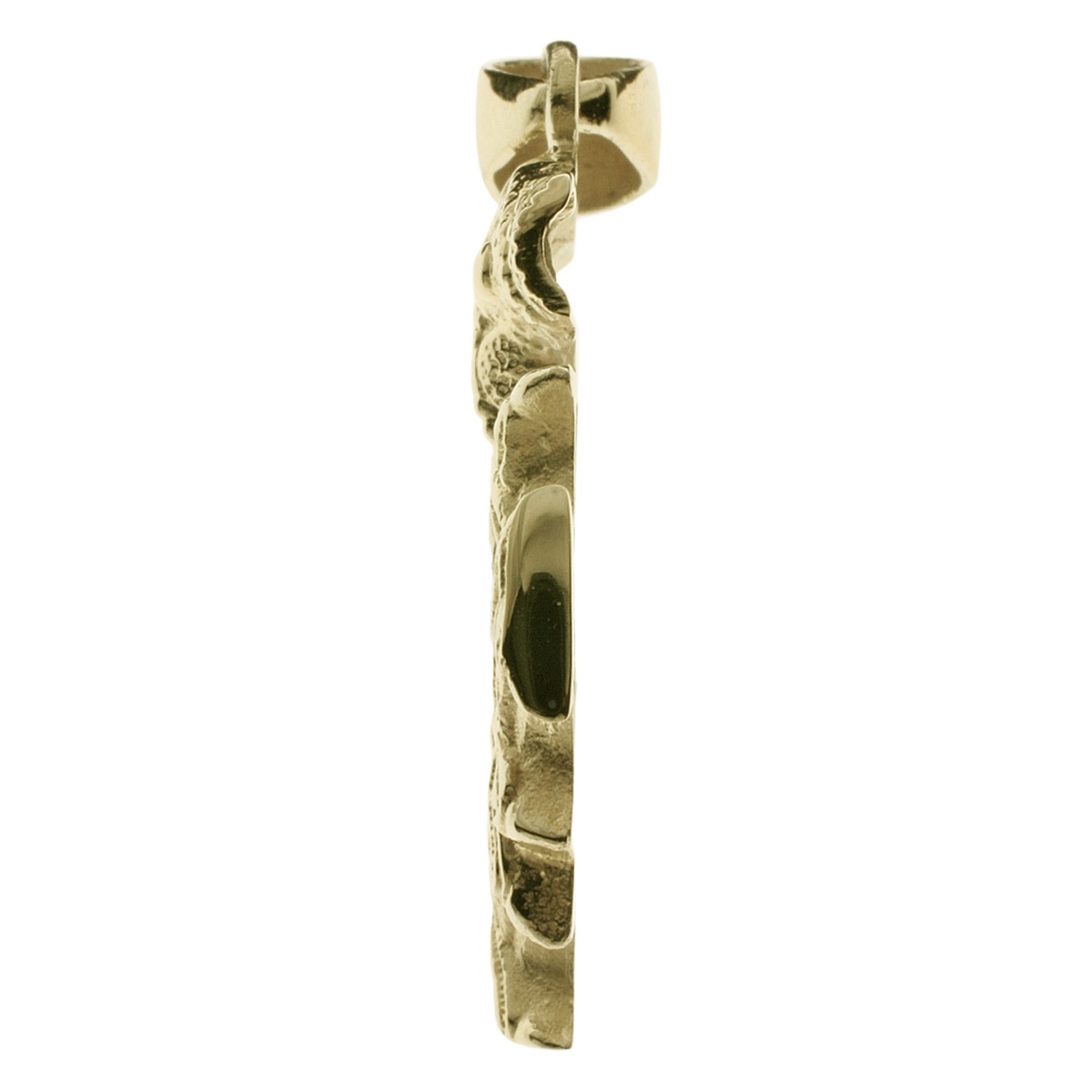 OSTSEE-SCHMUCK Kettenanhänger »- Hiddensee 30 x 30 mm - Silber 925/000, vergoldet -,«