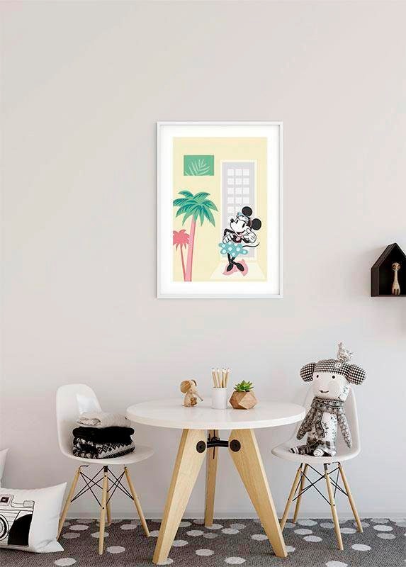 Online Palms«, Poster im Disney, OTTO »Minnie kaufen Wohnzimmer Kinderzimmer, Mouse Komar St.), Shop (1 Schlafzimmer,