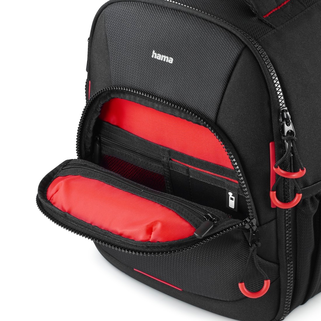 Hama Kameratasche »Kamerarucksack mit Tablet Fach, Stativhalterung, ergonomisch, 5 l«