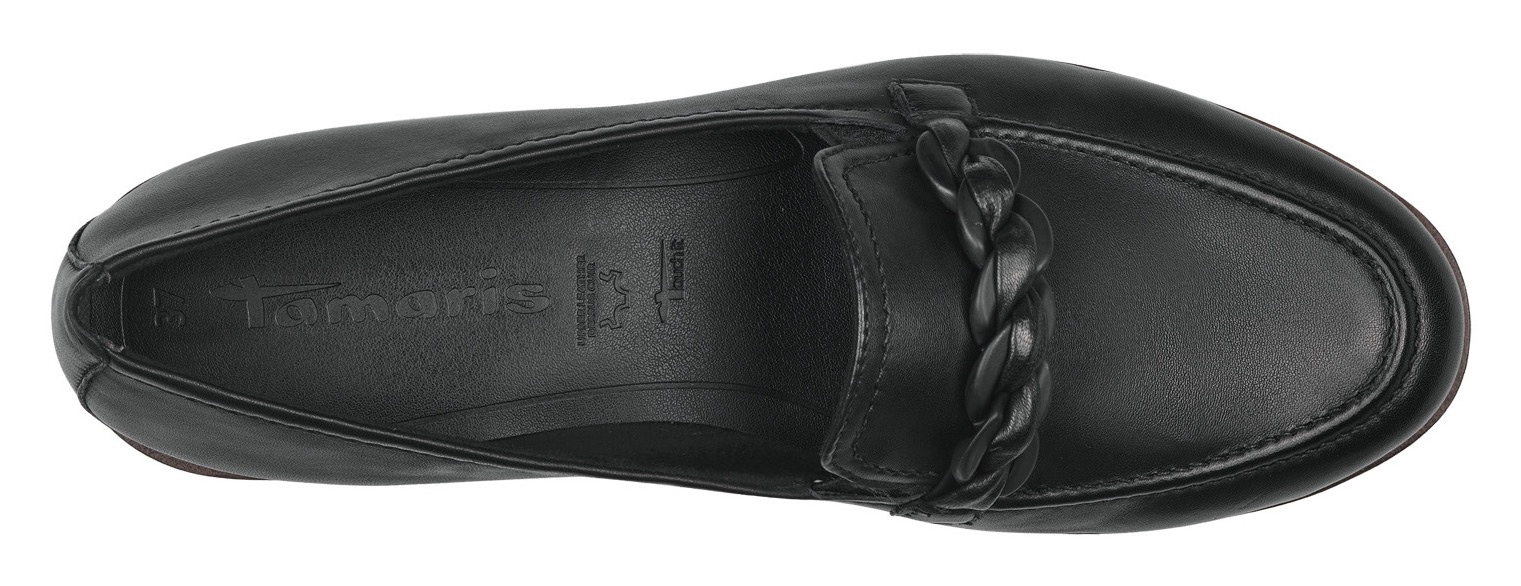 Tamaris Loafer  Chunky Slipper, Business Schuh mit trendiger Flechtkette