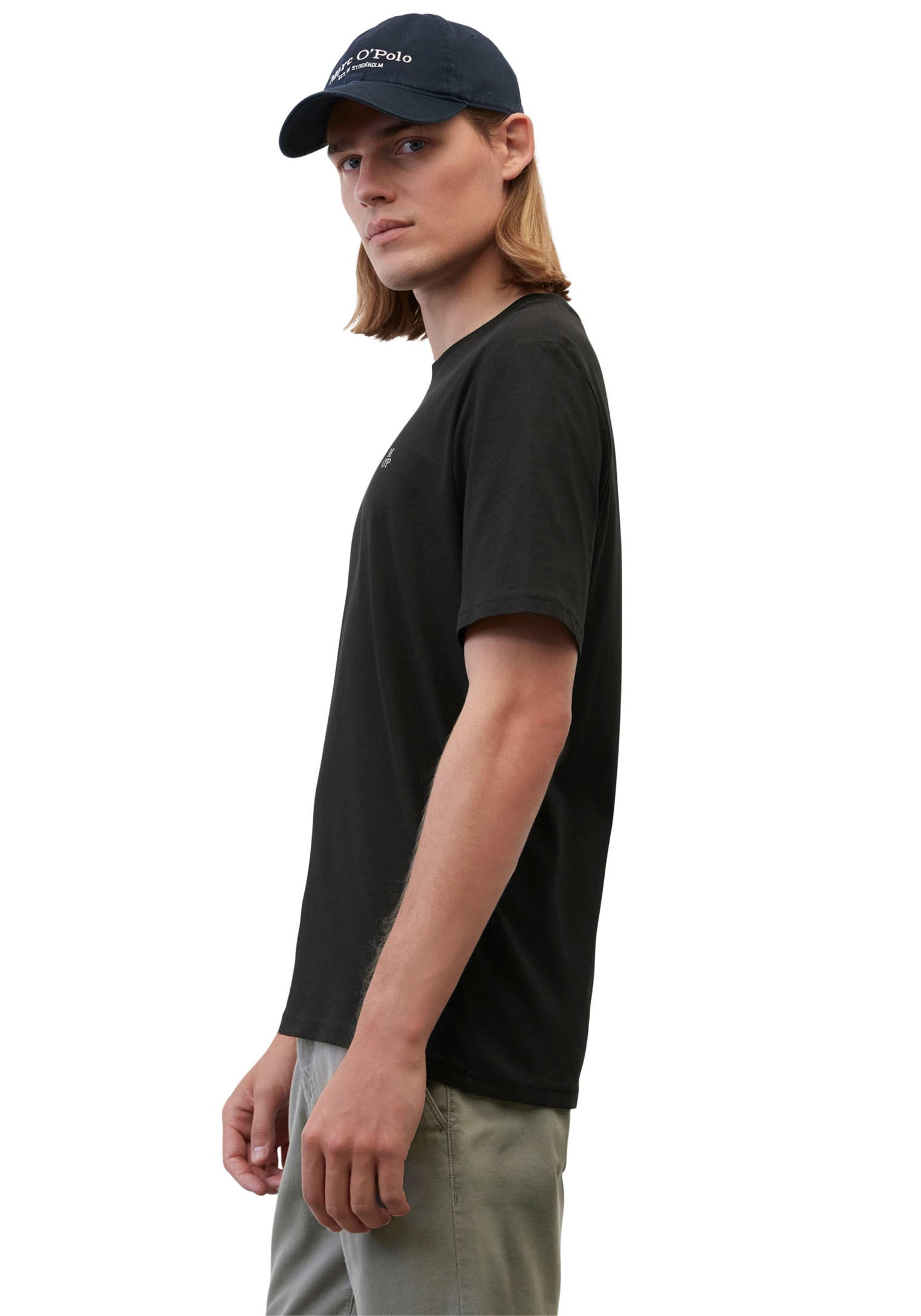 Marc O'Polo T-Shirt, Logo-T-Shirt aus Bio-Baumwolle