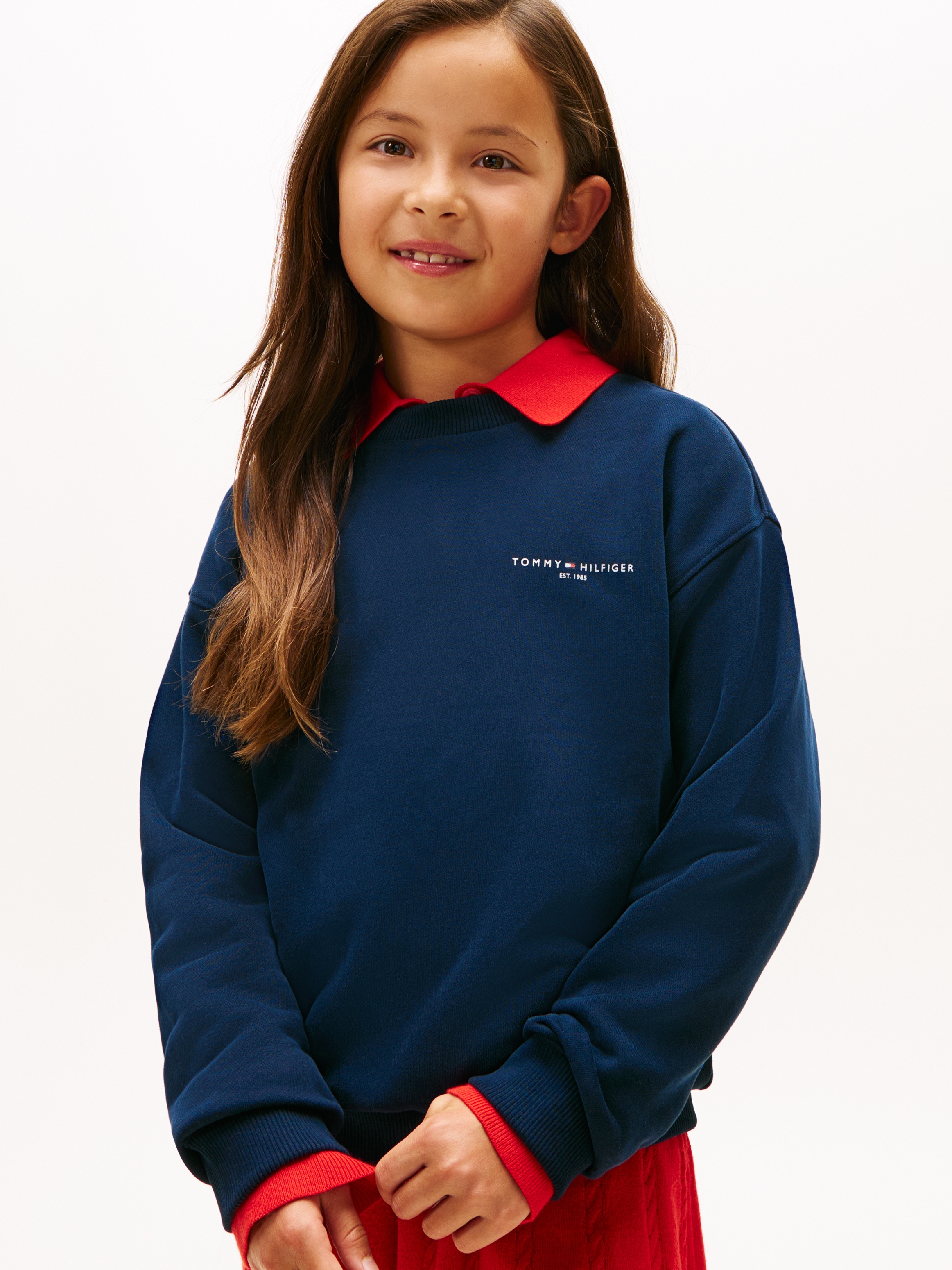 Tommy Hilfiger Sweatshirt , Regular fit, für Kinder bis 16 Jahre
