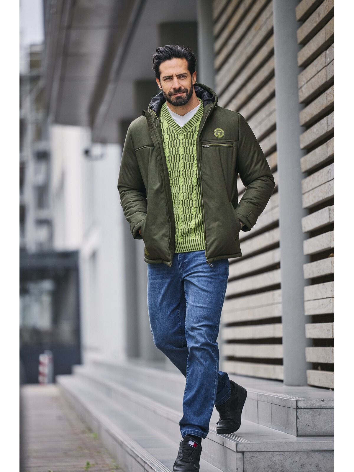 Jan Vanderstorm Langjacke »Jacke RODBRECHT«