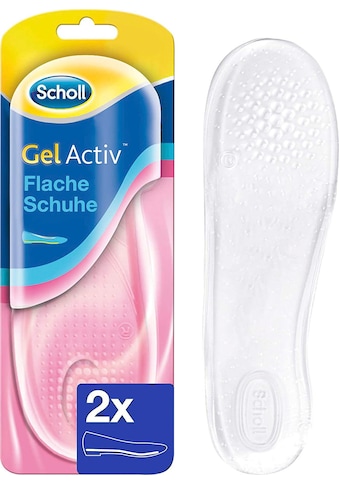 Einlegesohlen »GelActiv für flache, schmale Schuhe«
