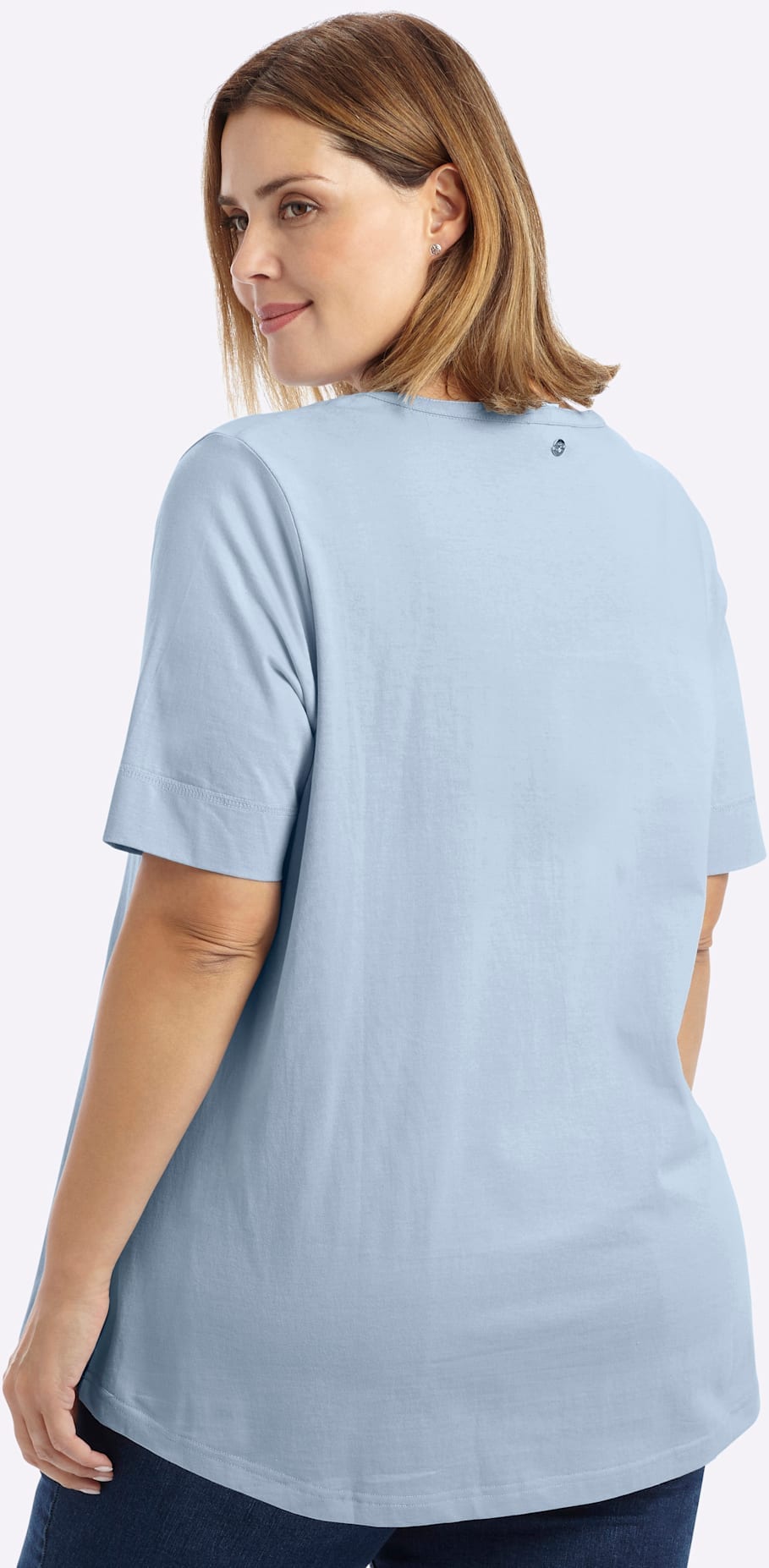Sheego Longshirt »T-Shirt« 1