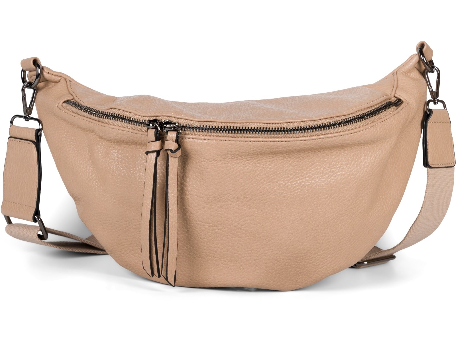styleBREAKER Umhängetasche »Halbmond Crossbody Bag Uni«