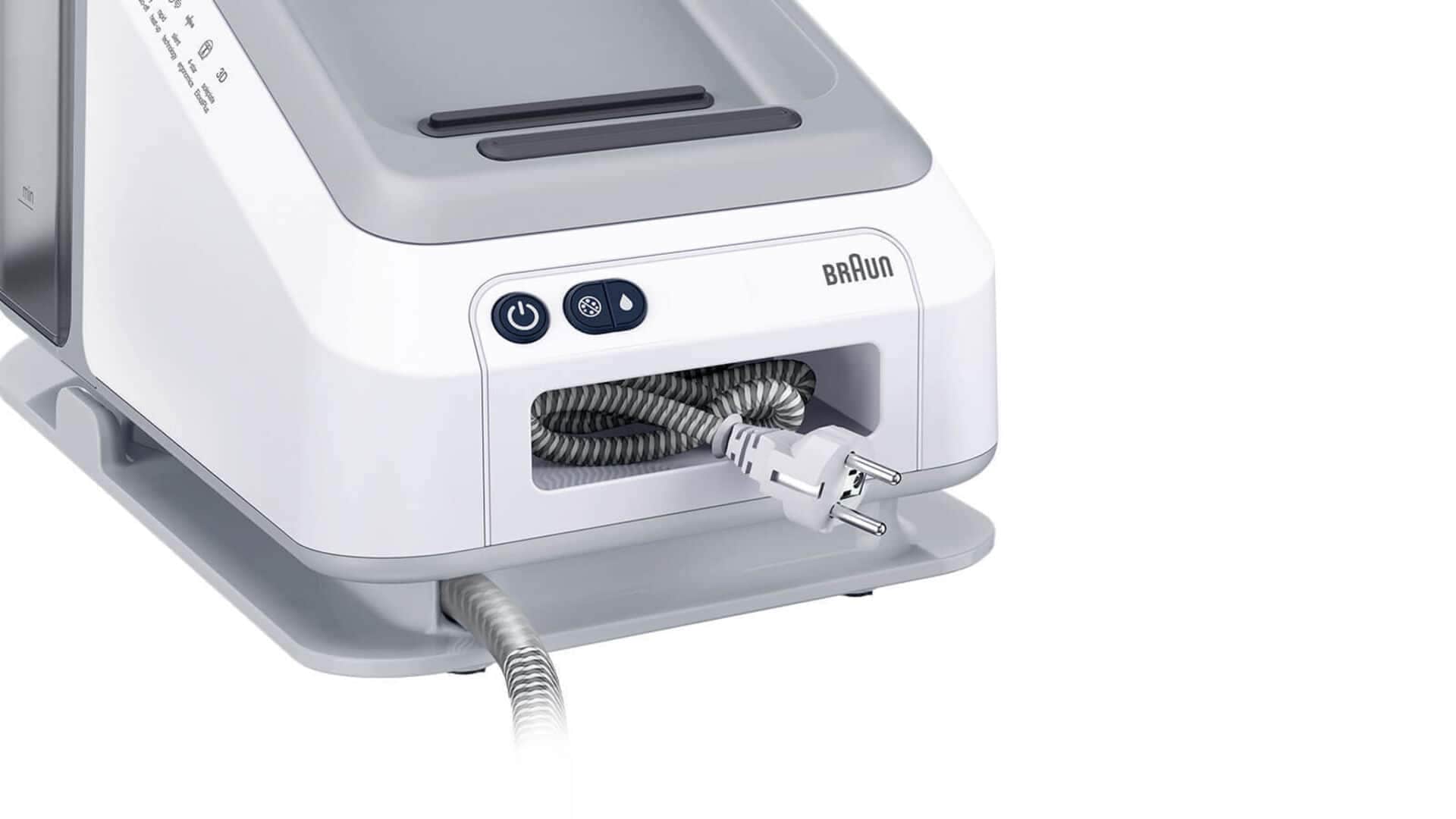 Braun Dampfbügelstation »CareStyle 7 IS 7262 GY - 7,5 bar, 510 g Dampfstoß, 2,0 l Wassertank«, 150 g Dampfmenge, EloxalPlus Bügelsohle, Ultimate FastClean Entkalkung