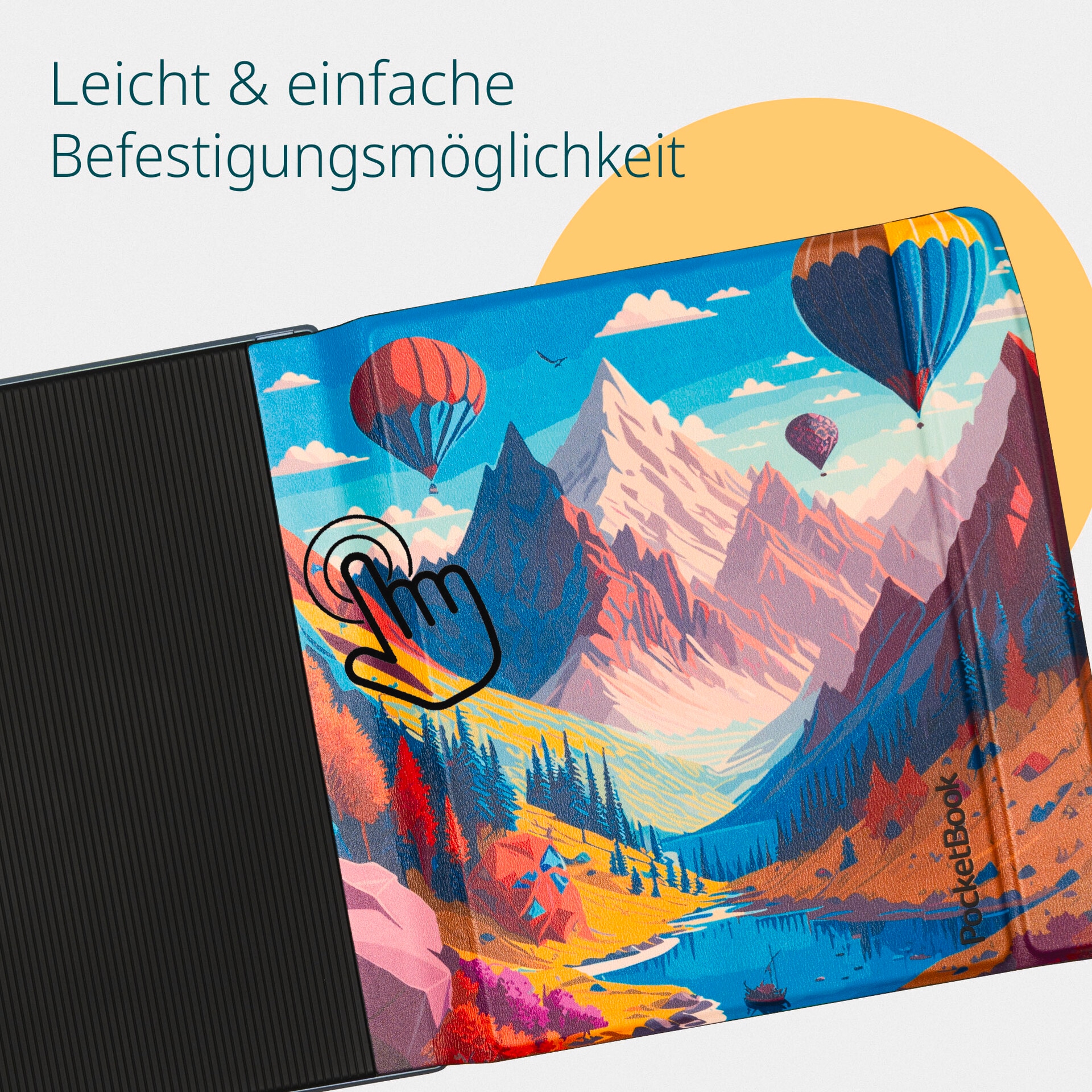PocketBook E-Reader-Hülle »Flip Cover für PocketBook Era und Era Color«, PocketBook Era-PocketBook Era Color, Backcover, Schutzhülle, Bookcover, Case, Schutzcase, stoßfest