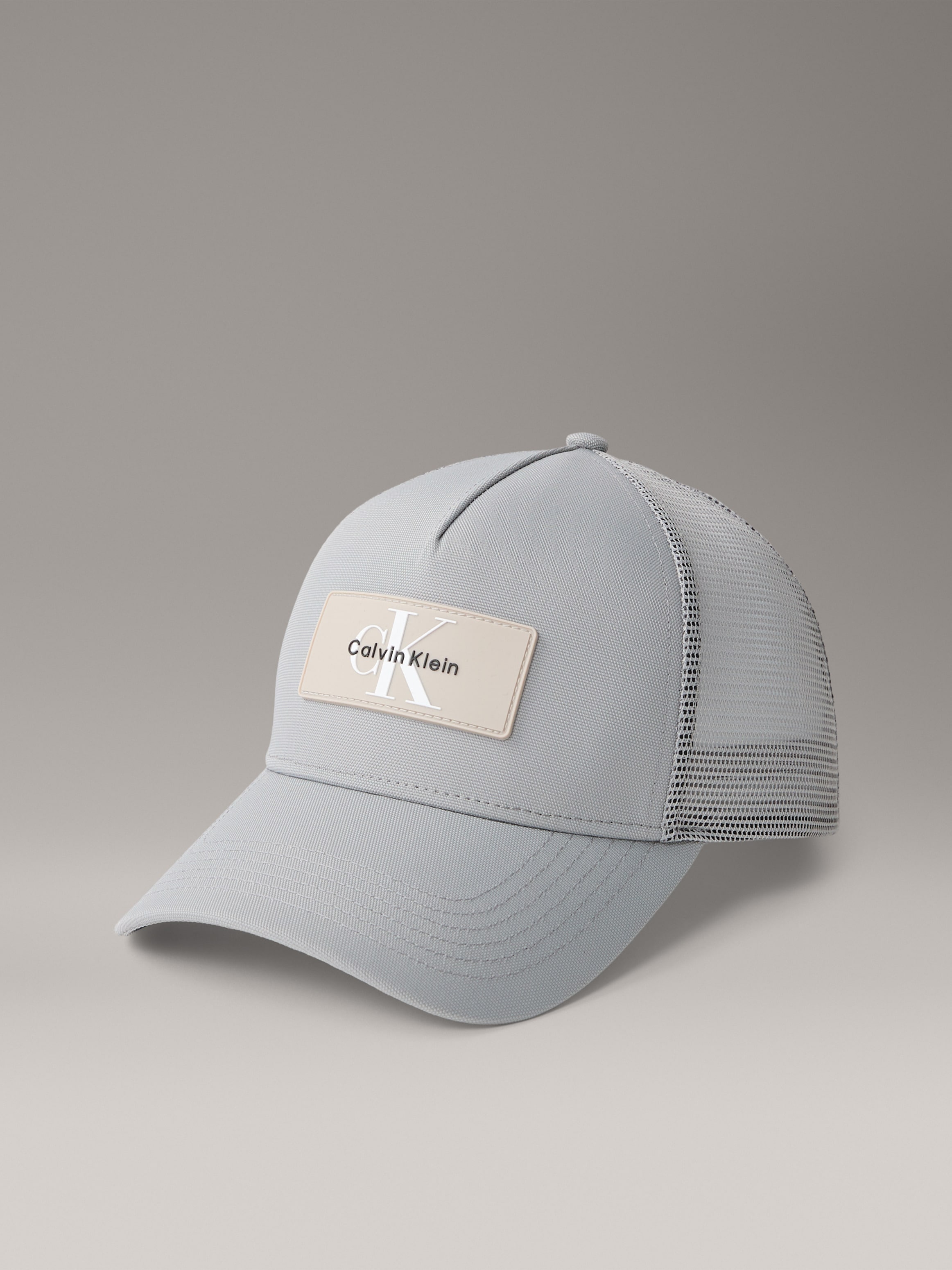 Calvin Klein Baseball Cap »LG SL PTCH BLL NYL M«, Mit festem Schirm
