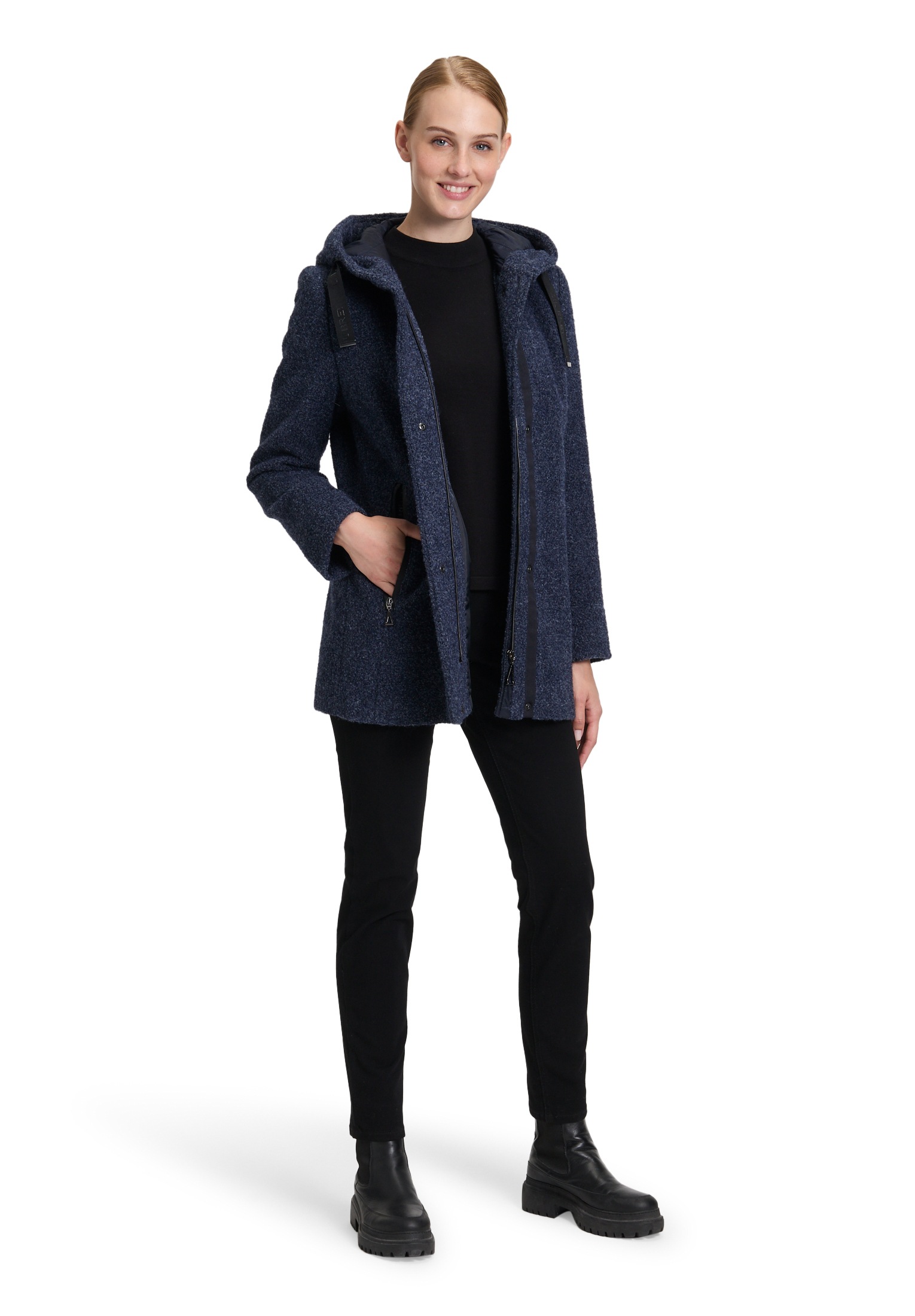 Gil Bret Wolljacke »Wolljacke mit Kapuze«