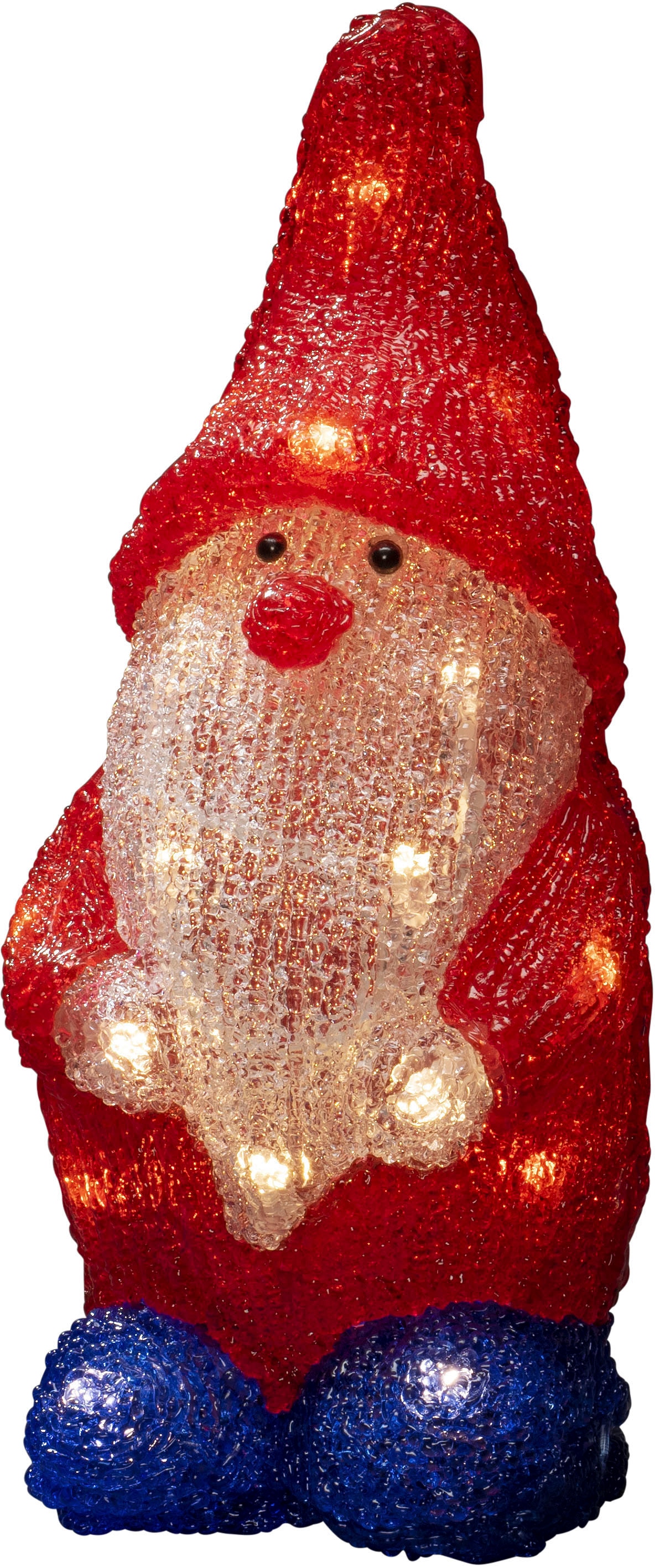 KONSTSMIDE LED Santa, flammig-flammig 24 weiße im OTTO Dekofigur 24 warm Dioden, batteriebetrieben«, »LED Shop Acryl Online