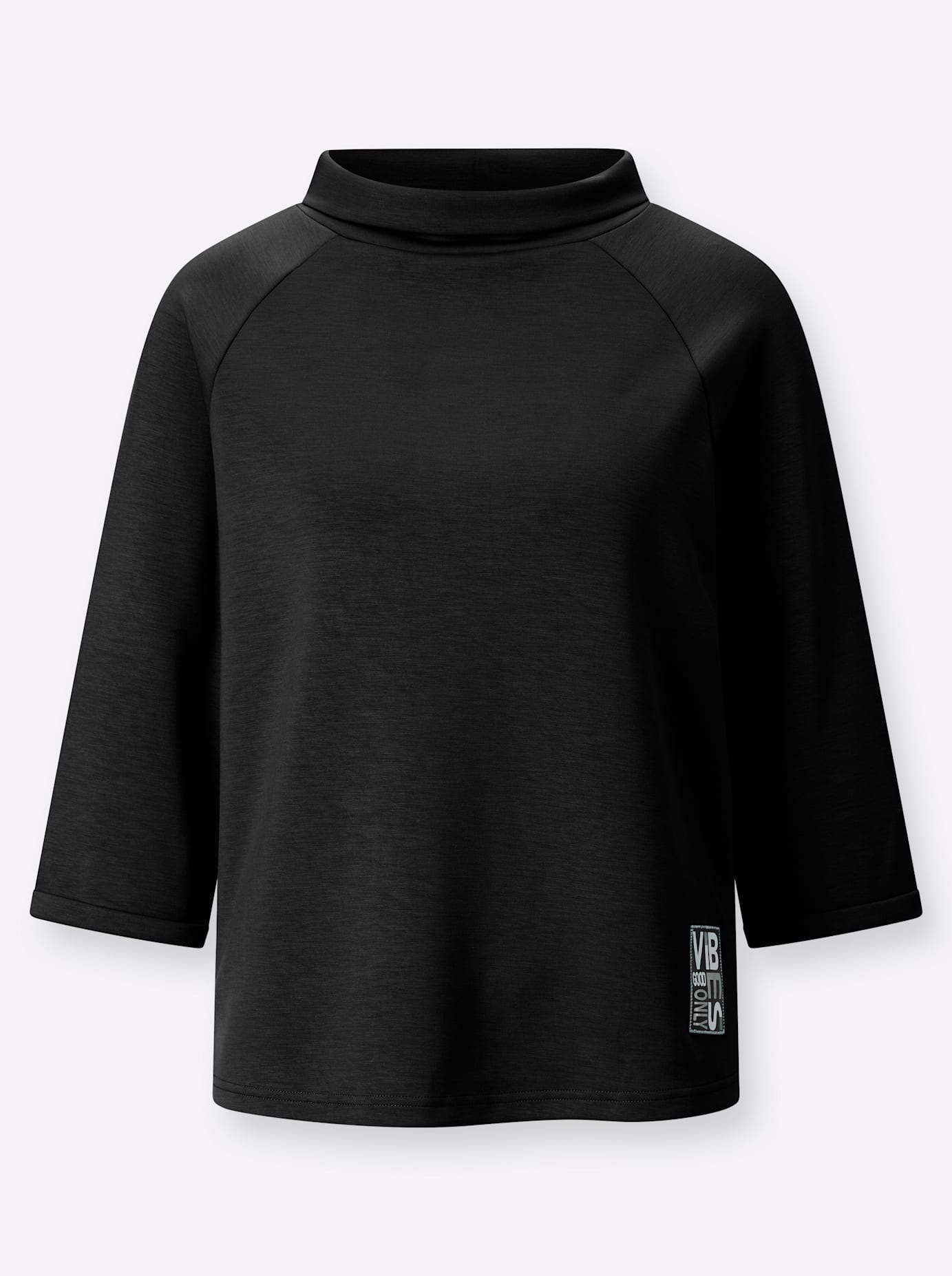 Inspirationen 3/4-Arm-Shirt »Rollkragen-Shirt«, (1 tlg.)