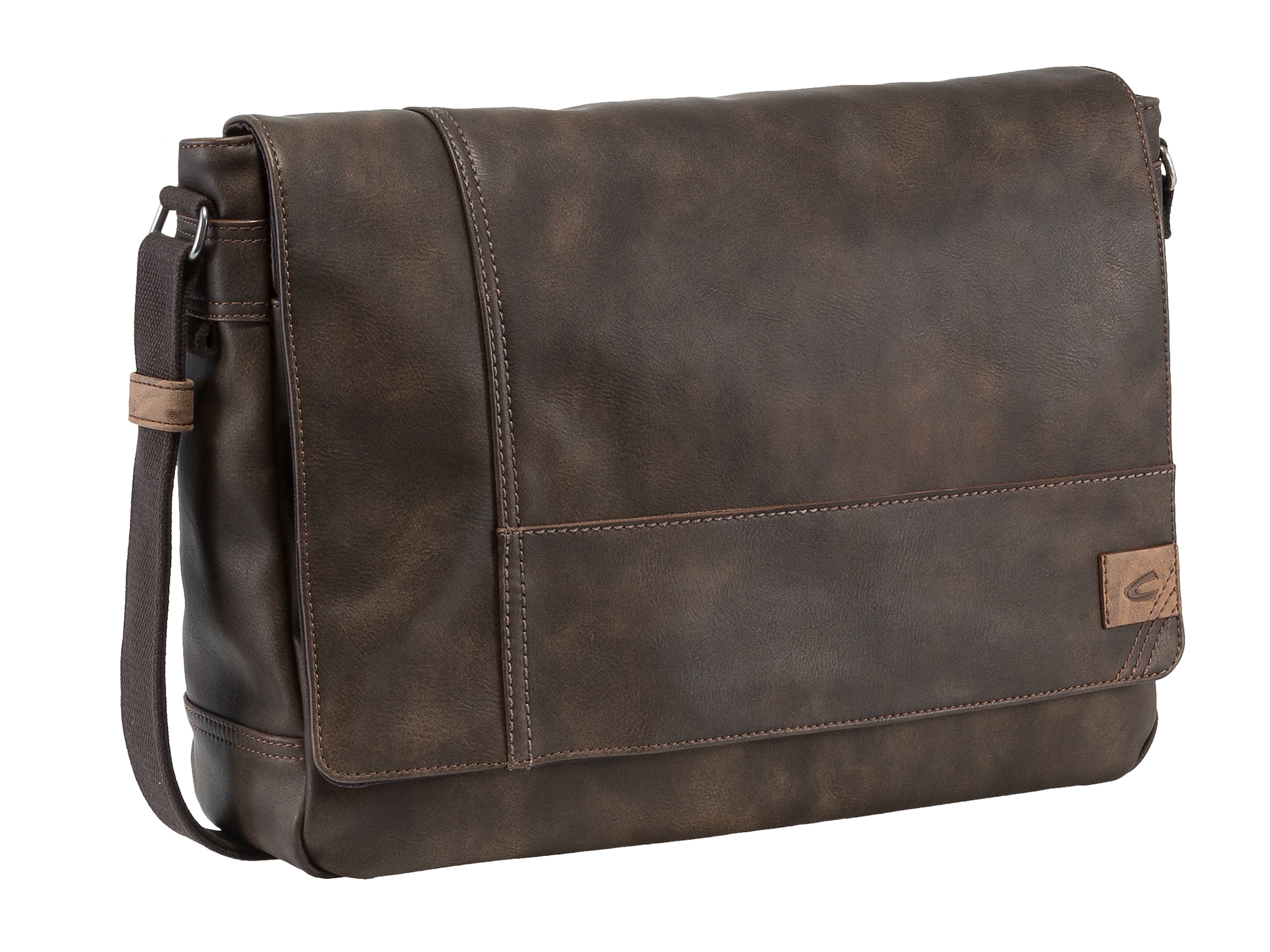 camel active Messenger Bag »Laos«, funktionaler Begleiter mit sportlichen Details ideal für den Alltag