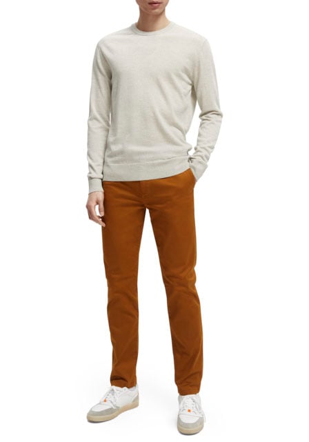 Scotch & Soda Wollpullover, Crewneck aus Merino Wolle