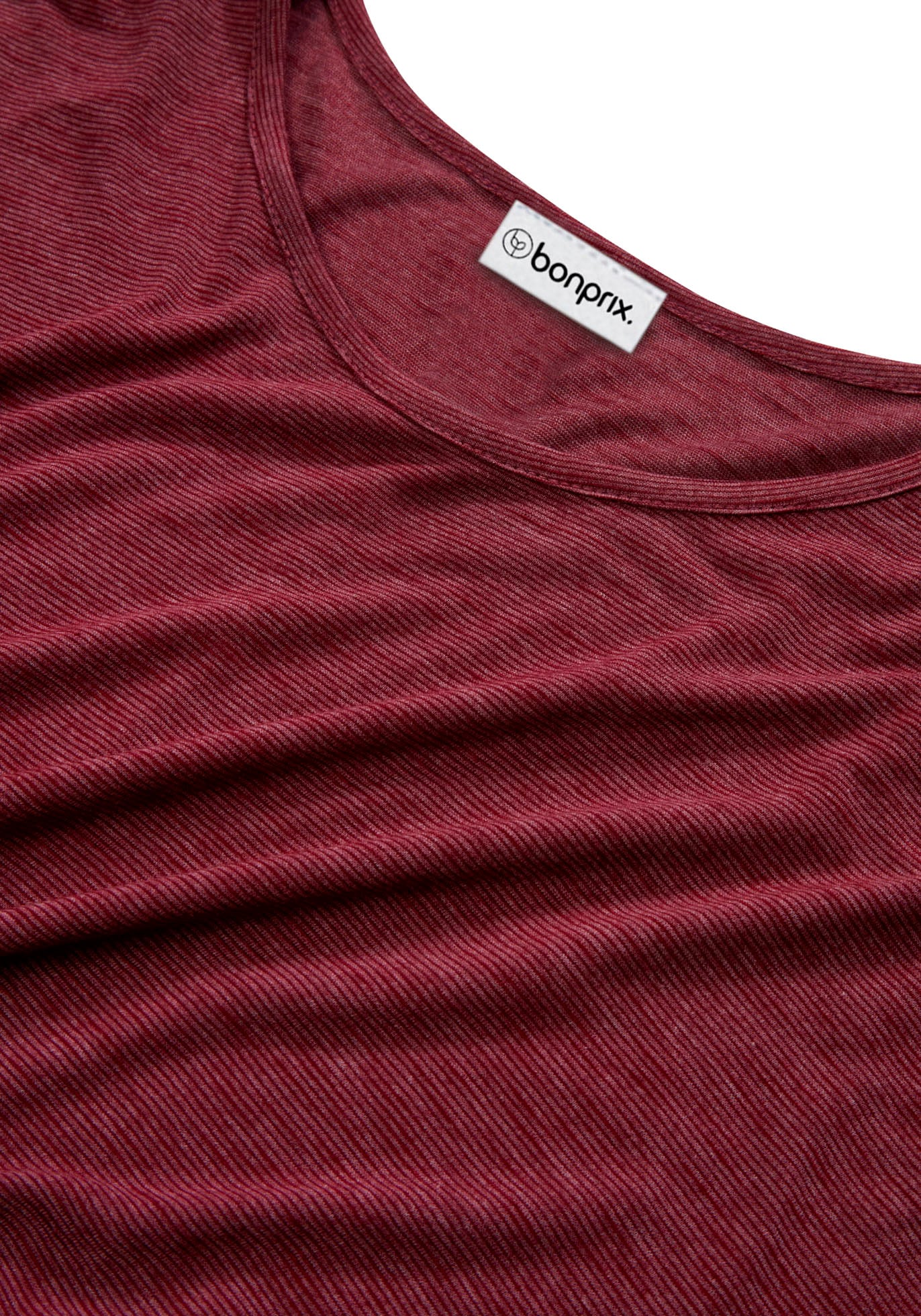 bonprix Longshirt »Longshirt aus Viskose-Mischung« lässige Passform, längeres Rückenteil, abgerundeter Saum