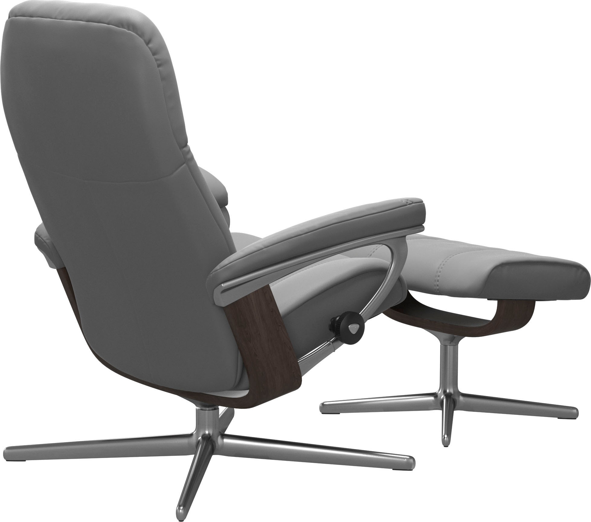 Stressless® Fußhocker »Consul« mit Cross Base, Größe S, M & L, Holzakzent Wenge