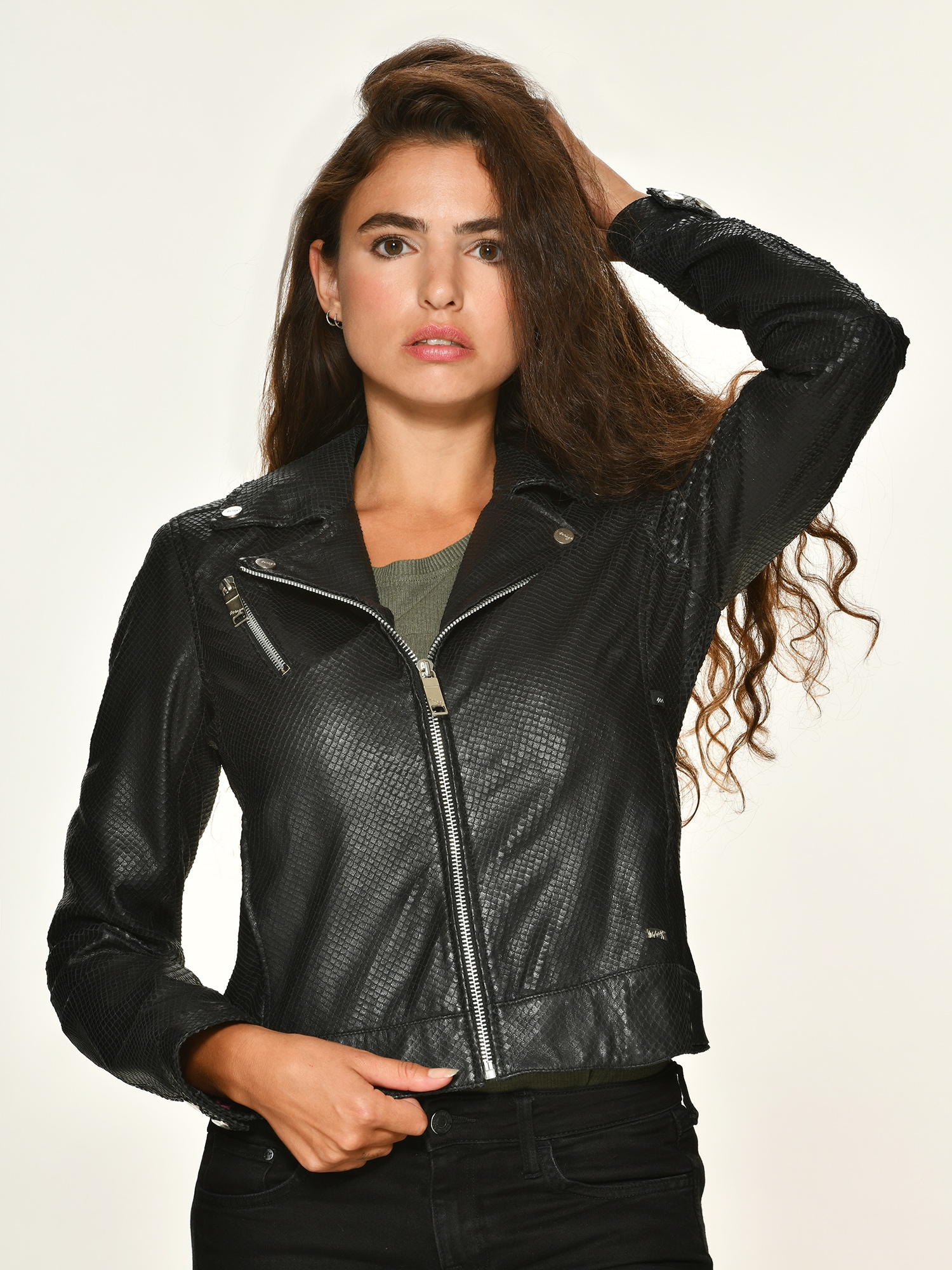 Maze Lederjacke stylisch