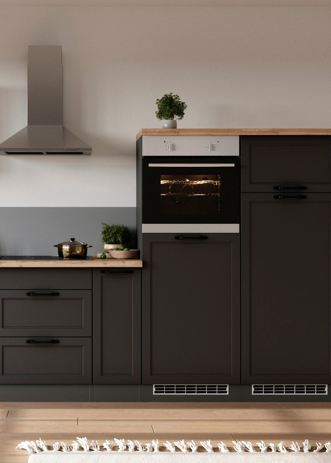 KOCHSTATION Backofen/Kühlumbauschrank »KS-Lana« Breite 60 cm