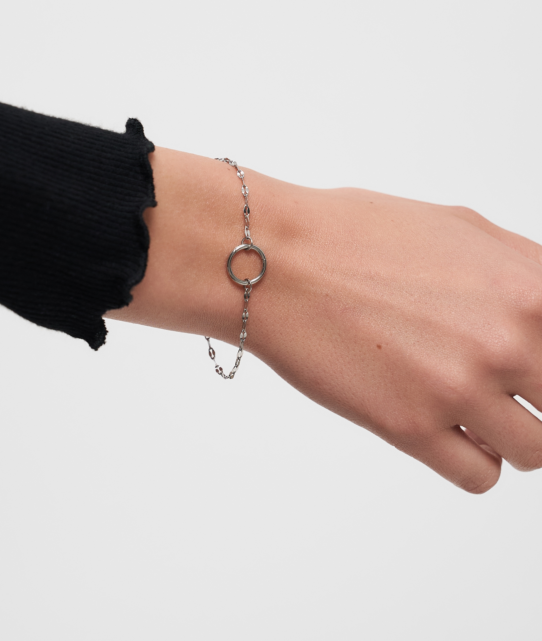 Tamaris Charm-Armband »Schmuck Geschenk Edelstahl Charm Armkette Lip Chain«