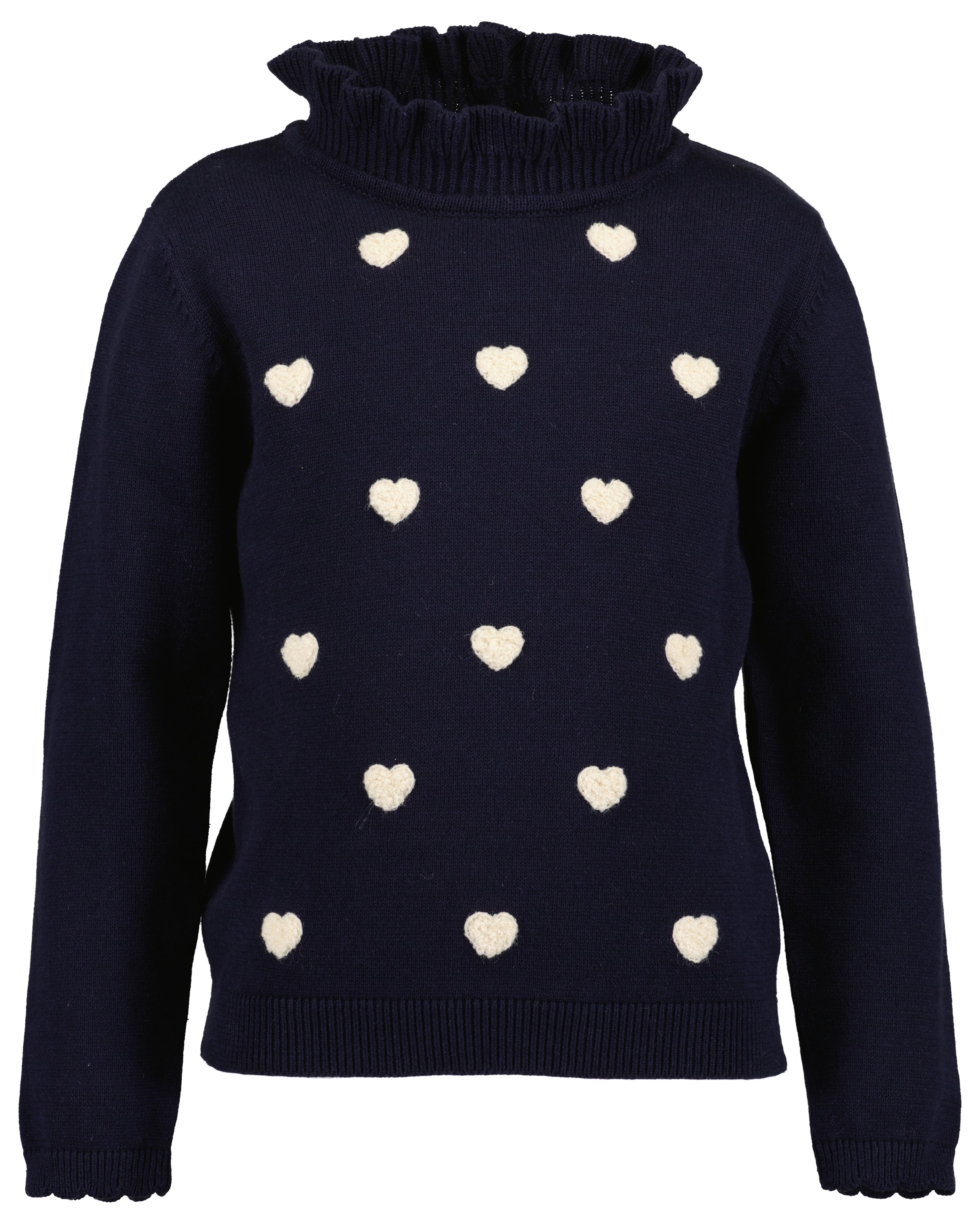 Blue Seven Mädchen Strickpullover in blau, Größe 98