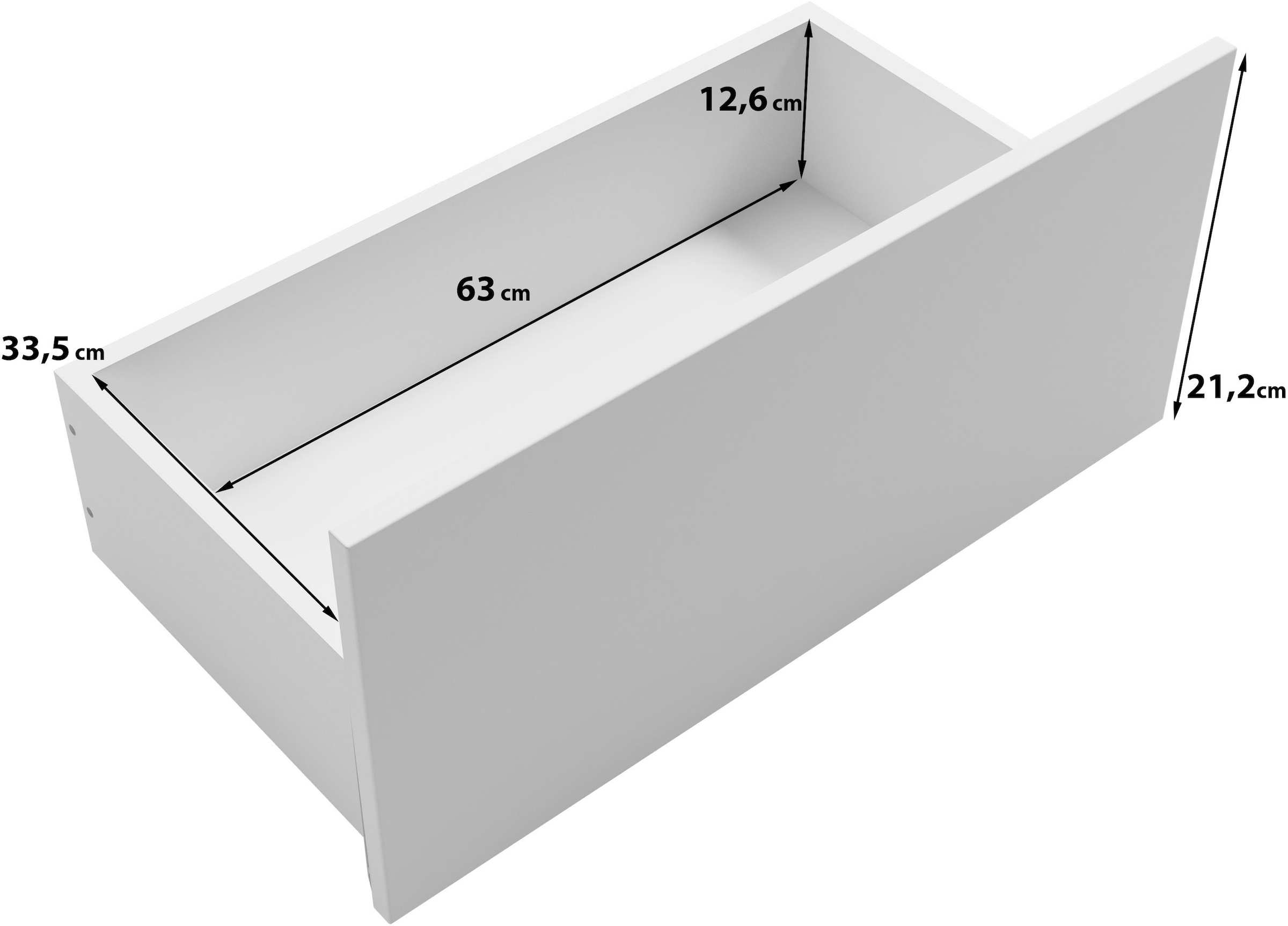 INOSIGN Sideboard »Kenia, Kommode für das Schlafzimmer/Wohnzimmer«, (1 St.), Modernes Sideboard mit 3 Schubladen und 4 Fächern, Breite 150 cm