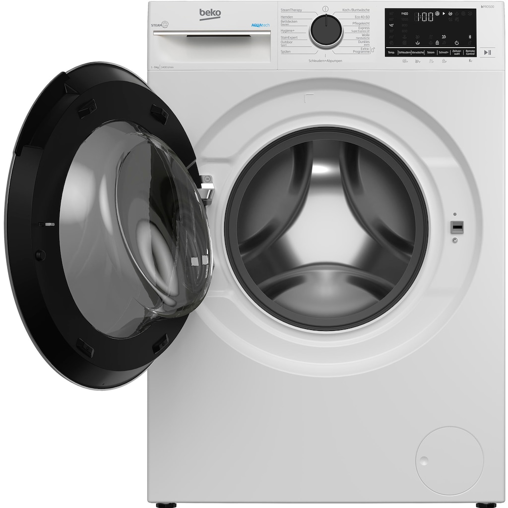 BEKO Waschmaschine »B5WFT594138W«, B5WFT594138W, 9 kg, 1400 U/min