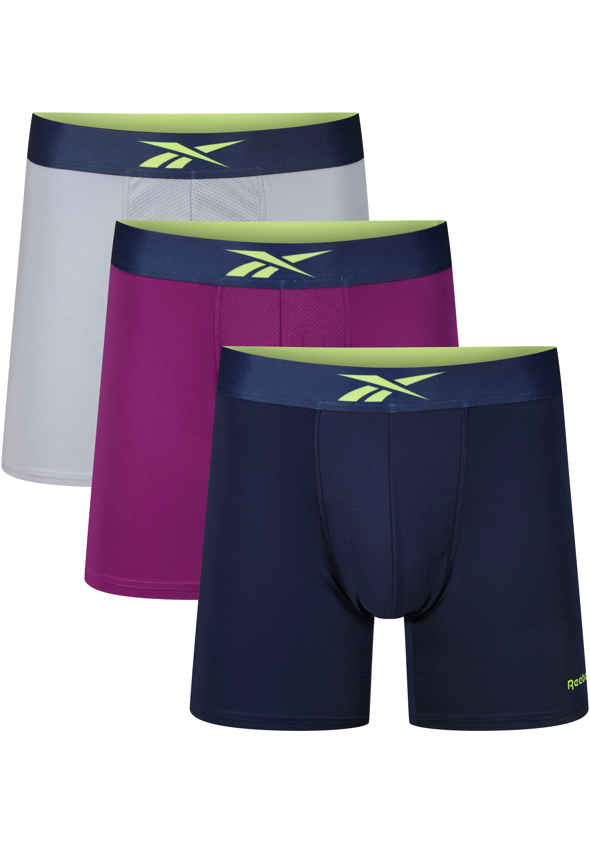 Boxer »Mens RBK Sports Trunks Med TULLY«, (3er Pack), mit elastischem Logobund