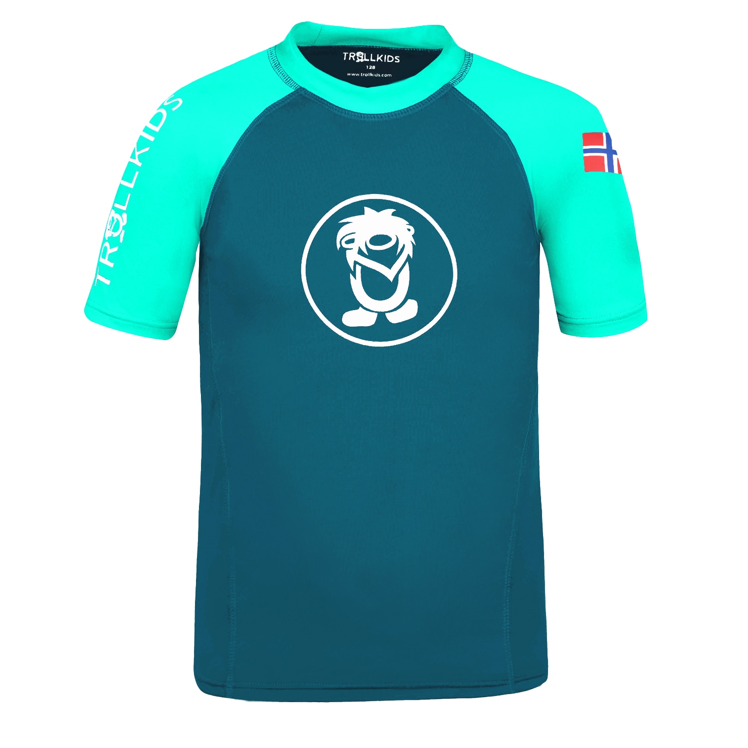 TROLLKIDS Funktionsshirt »KIDS KVALVIKA T« für Kinder und Jugendliche, kurzärmlig, mit UV-Schutzfaktor 50+