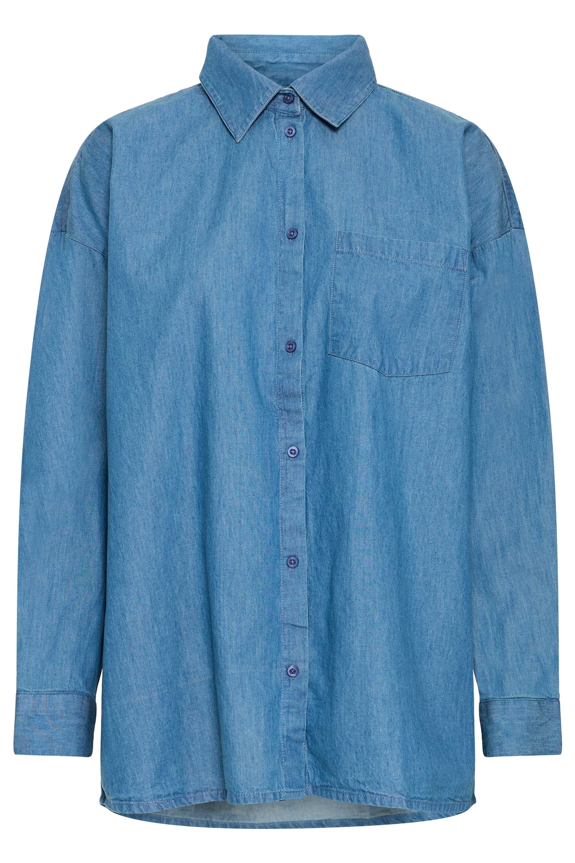 Ichi Hemdbluse »Langarm-Hemd IHBALLO«