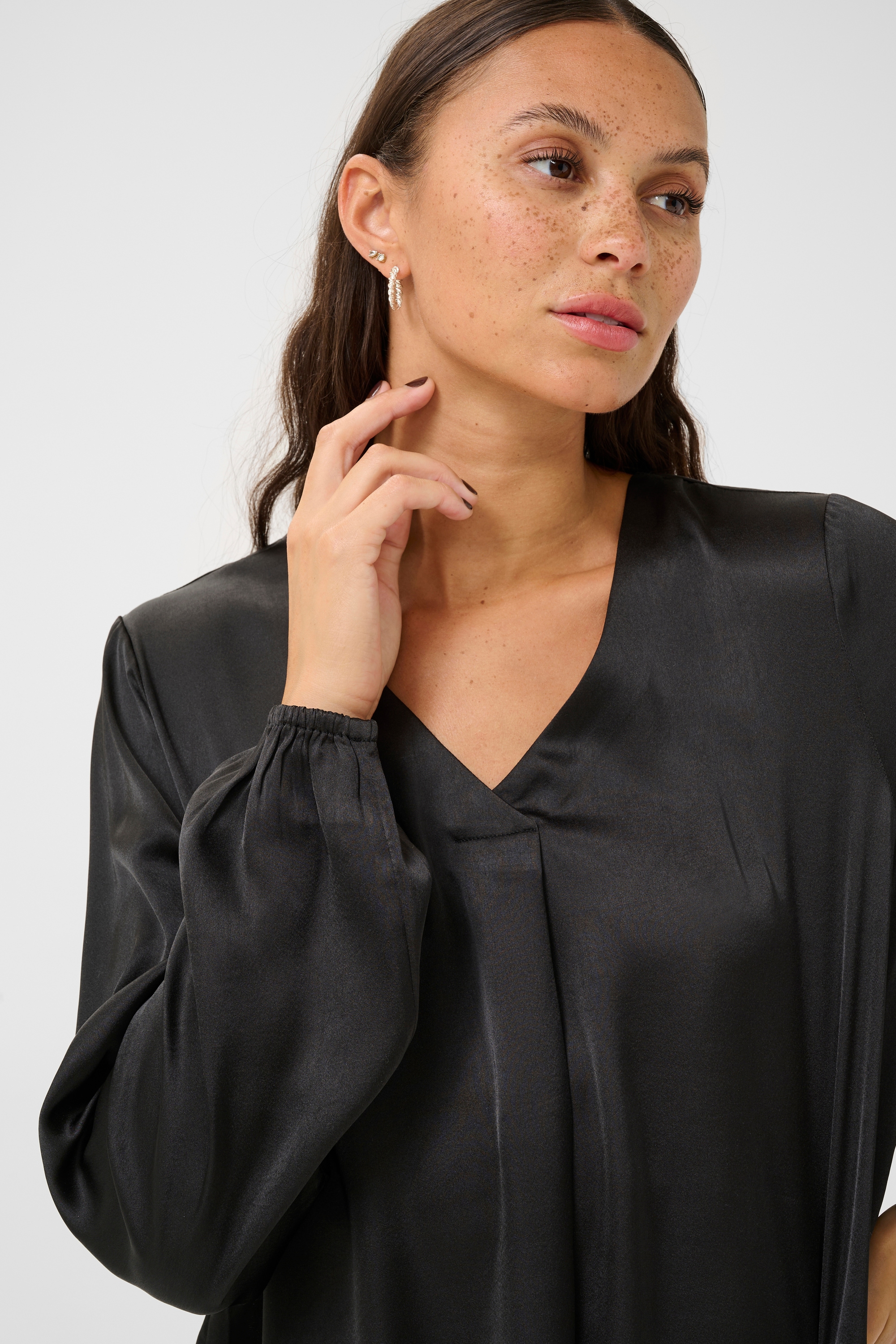 KAFFE Blusentop »Shirtbluse KAlana«
