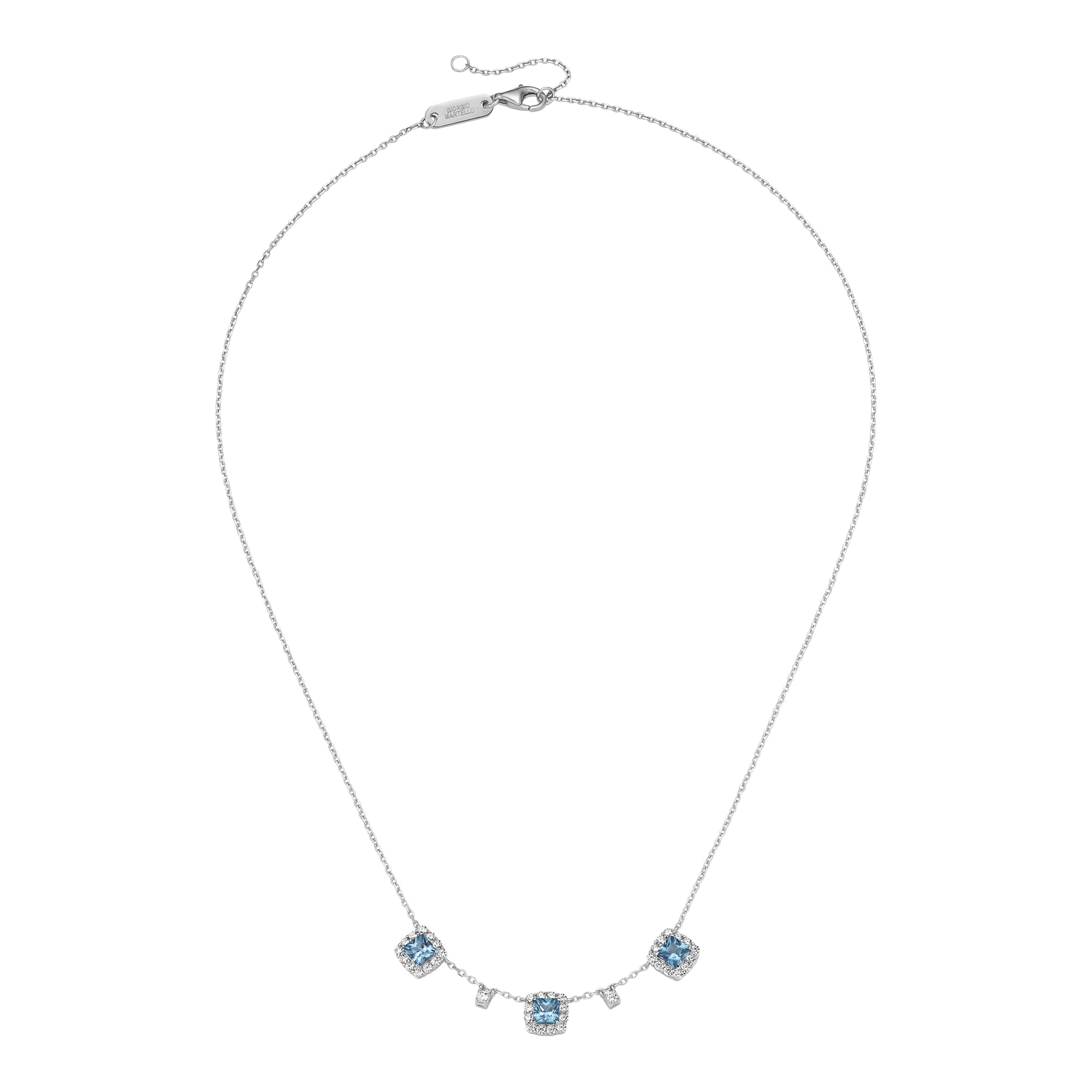 GIORGIO MARTELLO MILANO Collier »Collier Ziersteine, Zirkonia weiß, Silber 925«