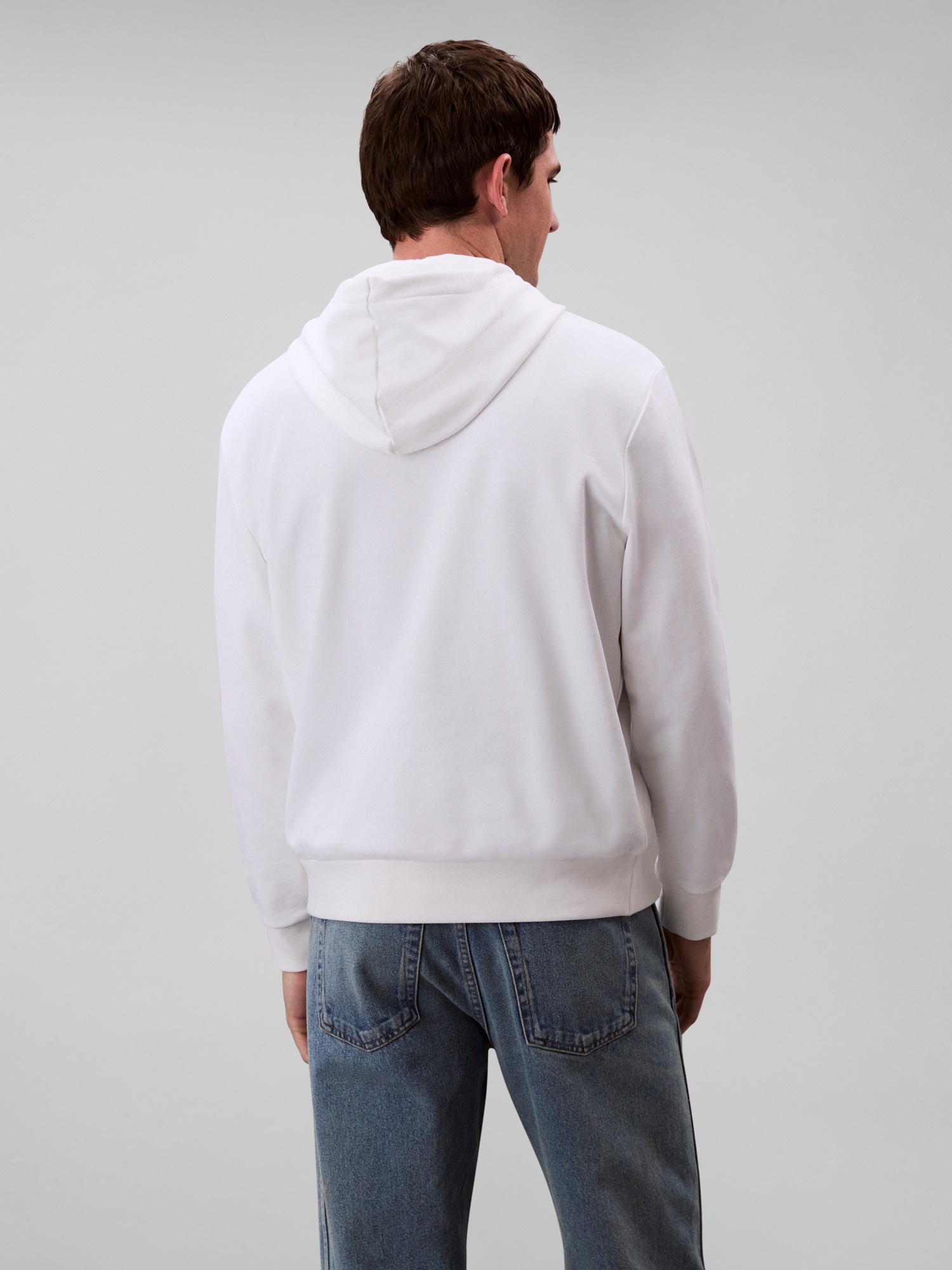 Calvin Klein Jeans Kapuzensweatshirt »400GSM TERRY BADGE HOODIE«, Mit Rundhalsausschnitt
