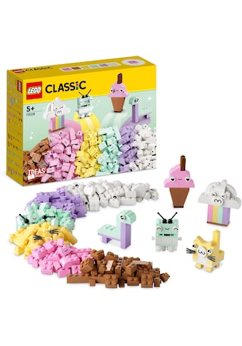 LEGO® Konstruktionsspielsteine »Pastell Kreativ-Bauset (11028), LEGO® Classic«, (333 St.) kaufen