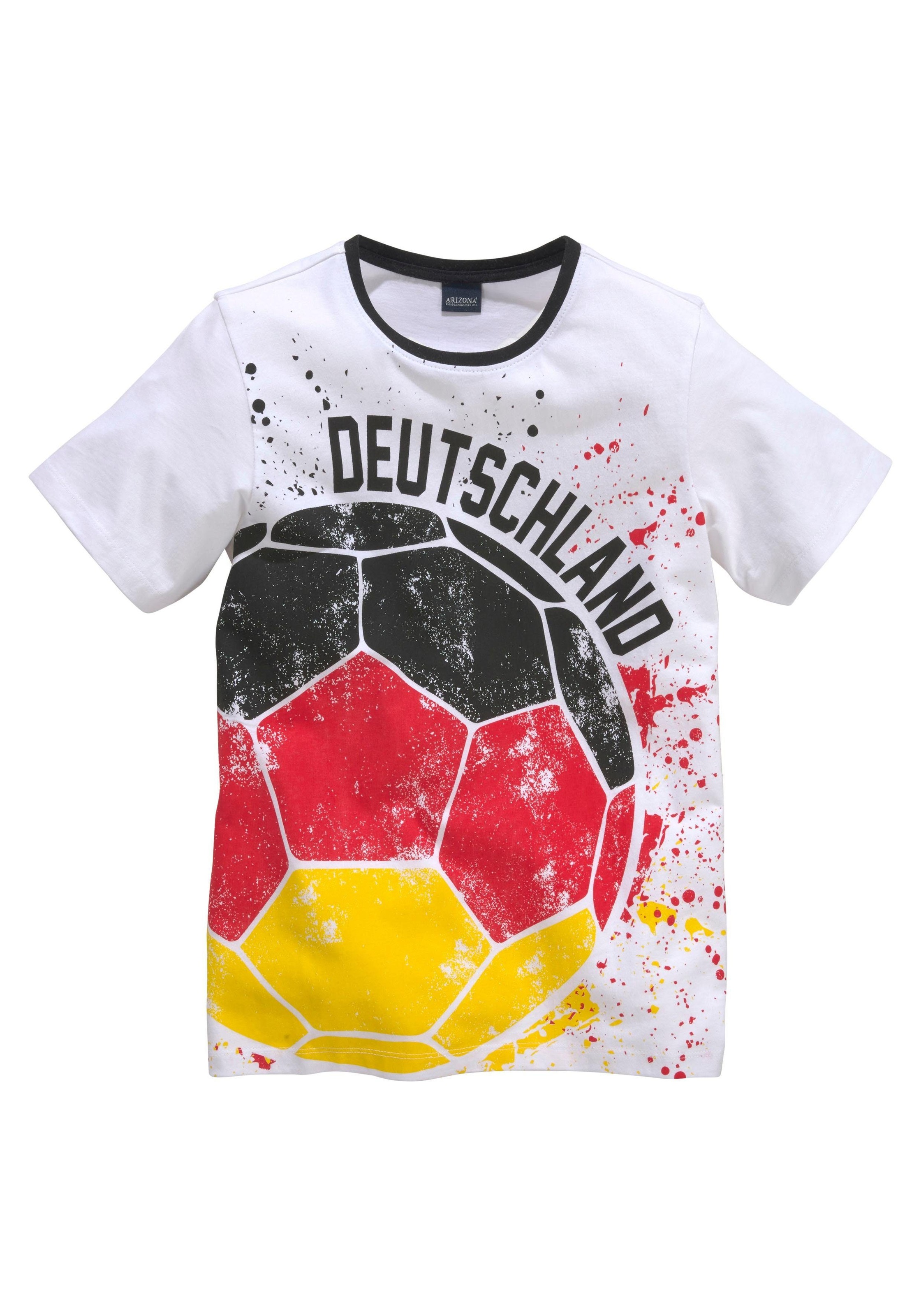 Arizona T-Shirt »Fußball / Deutschland«, mit Druck